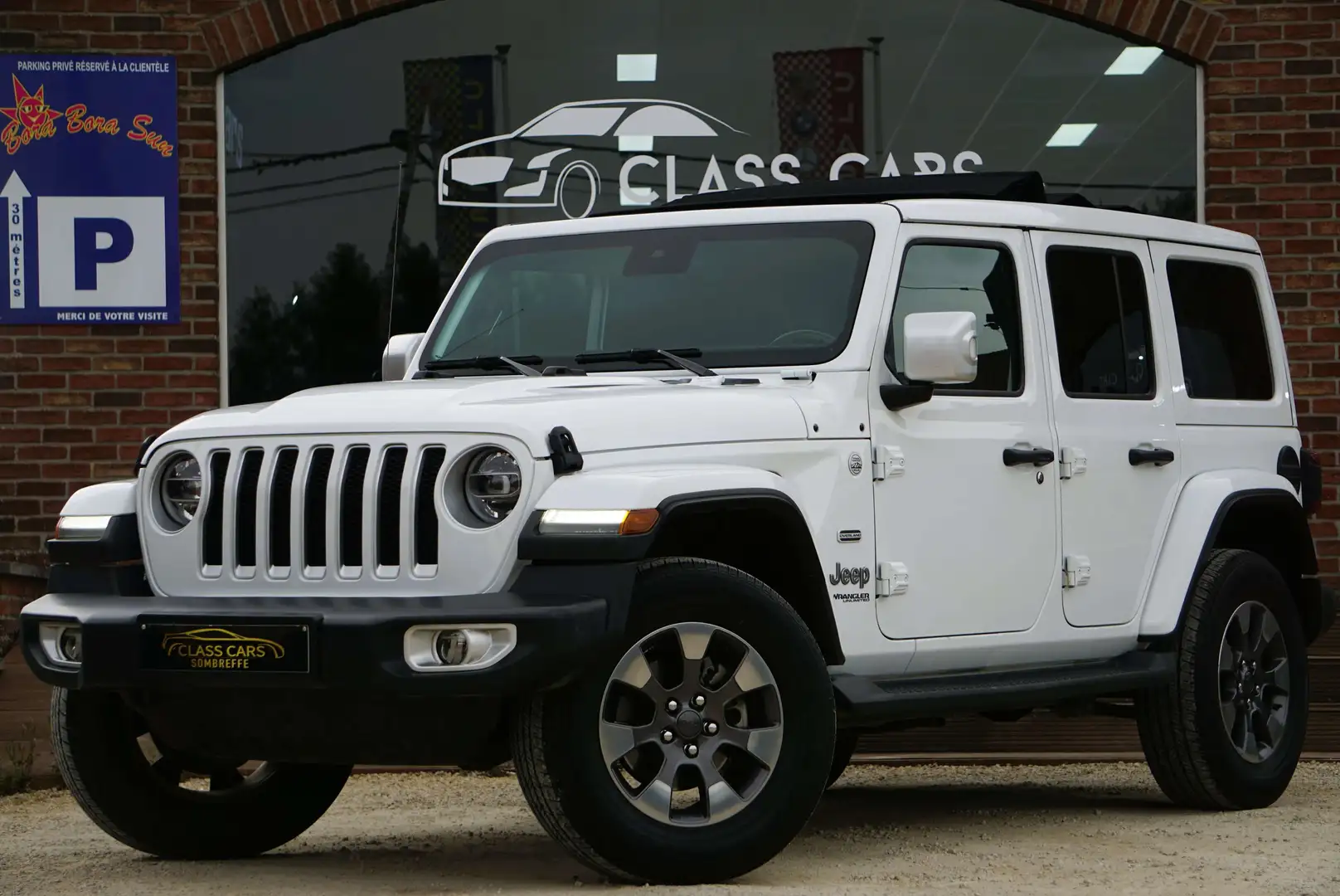 Jeep Wrangler 2.2 CRDI OVERLAND UNLIMITED AUTO NAVI CAM FULL 6d Bianco - 1