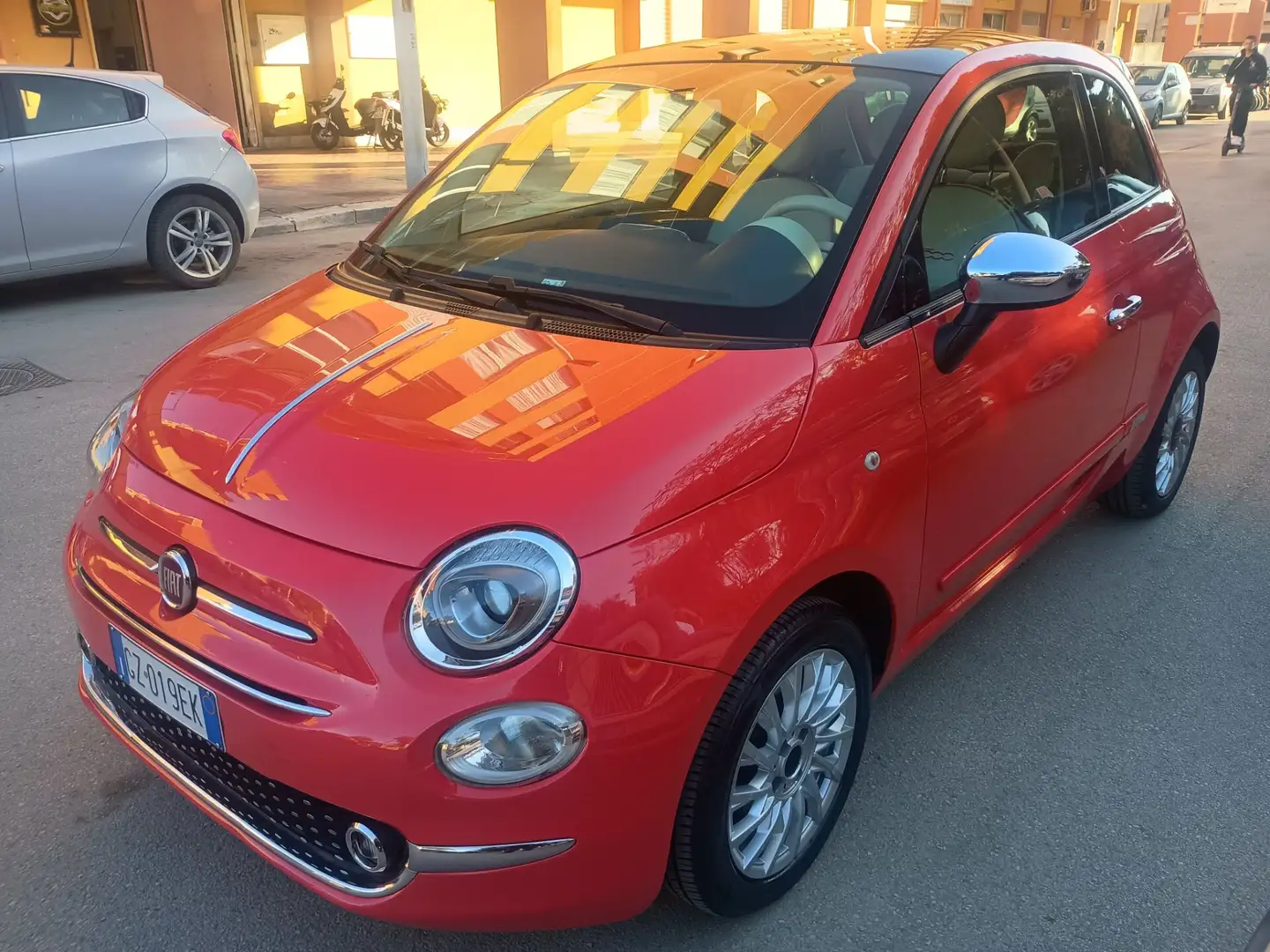 Fiat 500 1.2 Lounge Rosso - 2