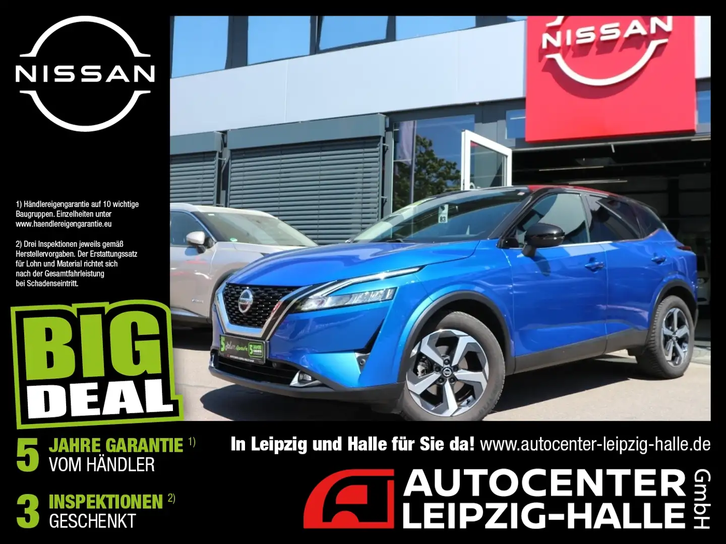 Nissan Qashqai 1.3 DIG-T CVT N-Connecta SHZ Navi 360° Schwarz - 1