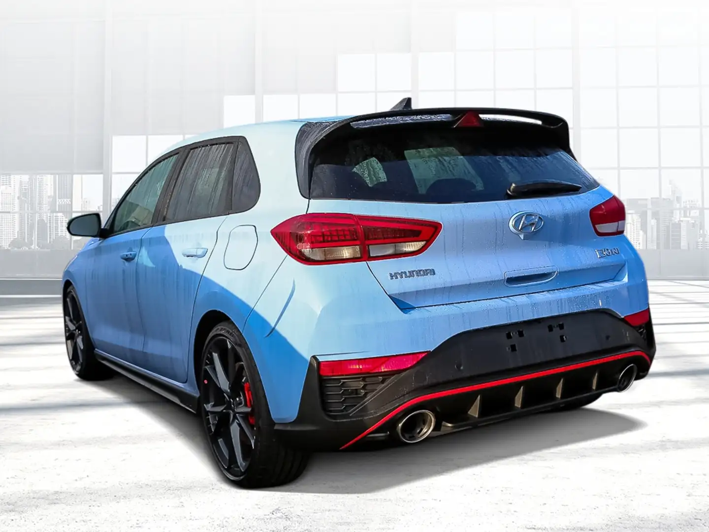 Hyundai i30 N Performance -Navi-LED-Sperrdiff.-Apple CarPlay-A Bleu - 2