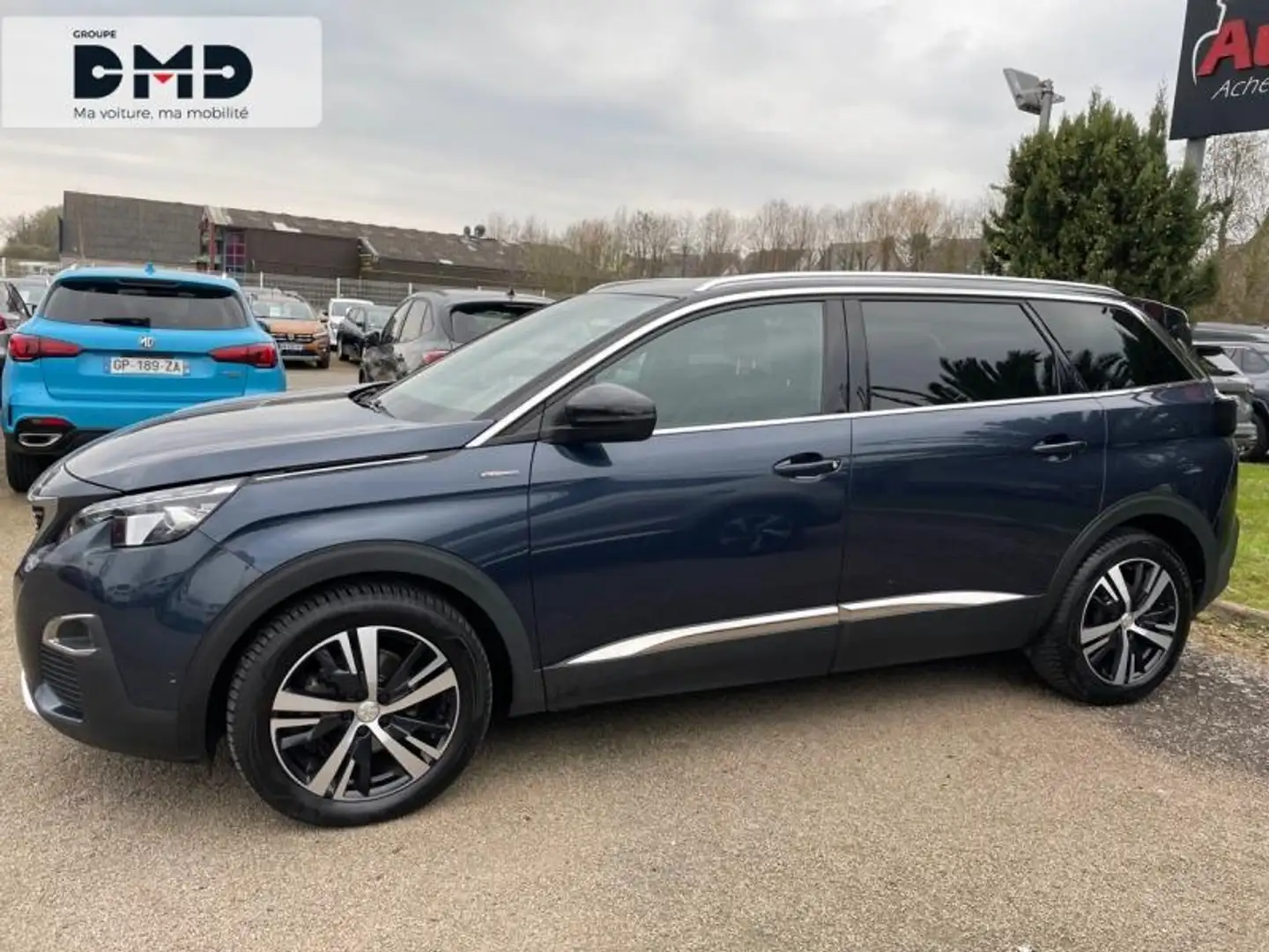 Peugeot 5008 1.5 BlueHDi 130ch E6.c GT Line S\u0026S EAT8 Bleu - 2