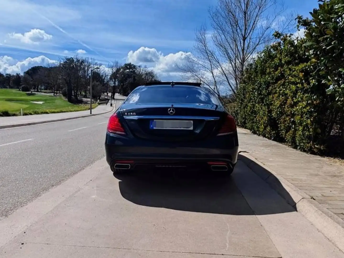 Mercedes-Benz S 500 S 500 4M Largo Aut. Negro - 2