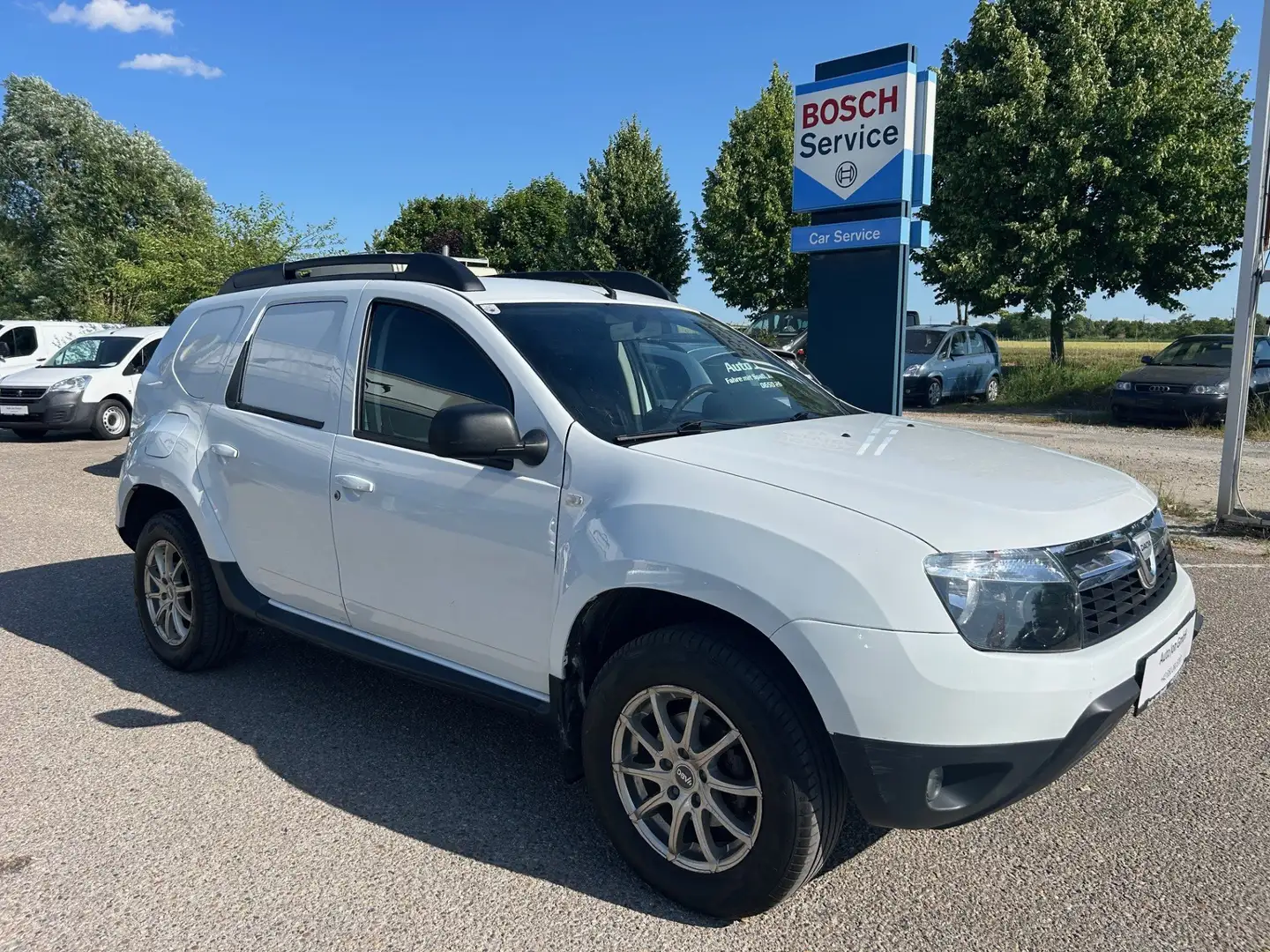 Dacia Duster Fiskal, 4WD(Allrad), Pickerl NEU, Klima, AHK,... Weiß - 2