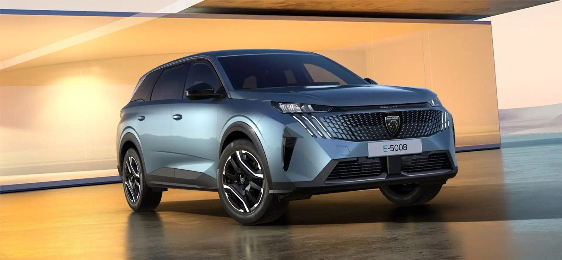 Peugeot 5008 Elektro Allure **Gewerbeknaller** Blau - 2