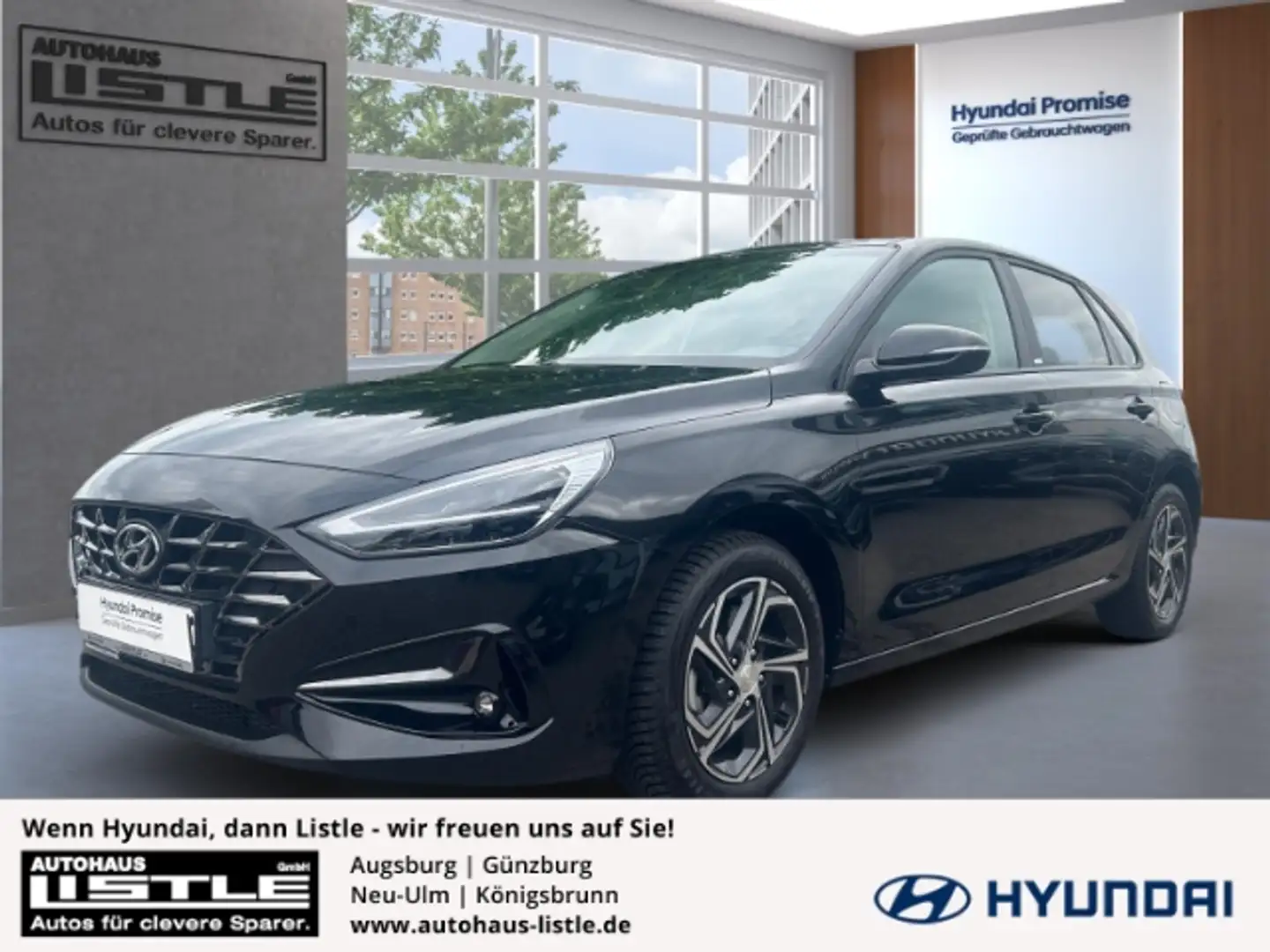 Hyundai i30 Intro Edition 1.5 EU6d Navi LED Apple CarPlay Andr Noir - 1