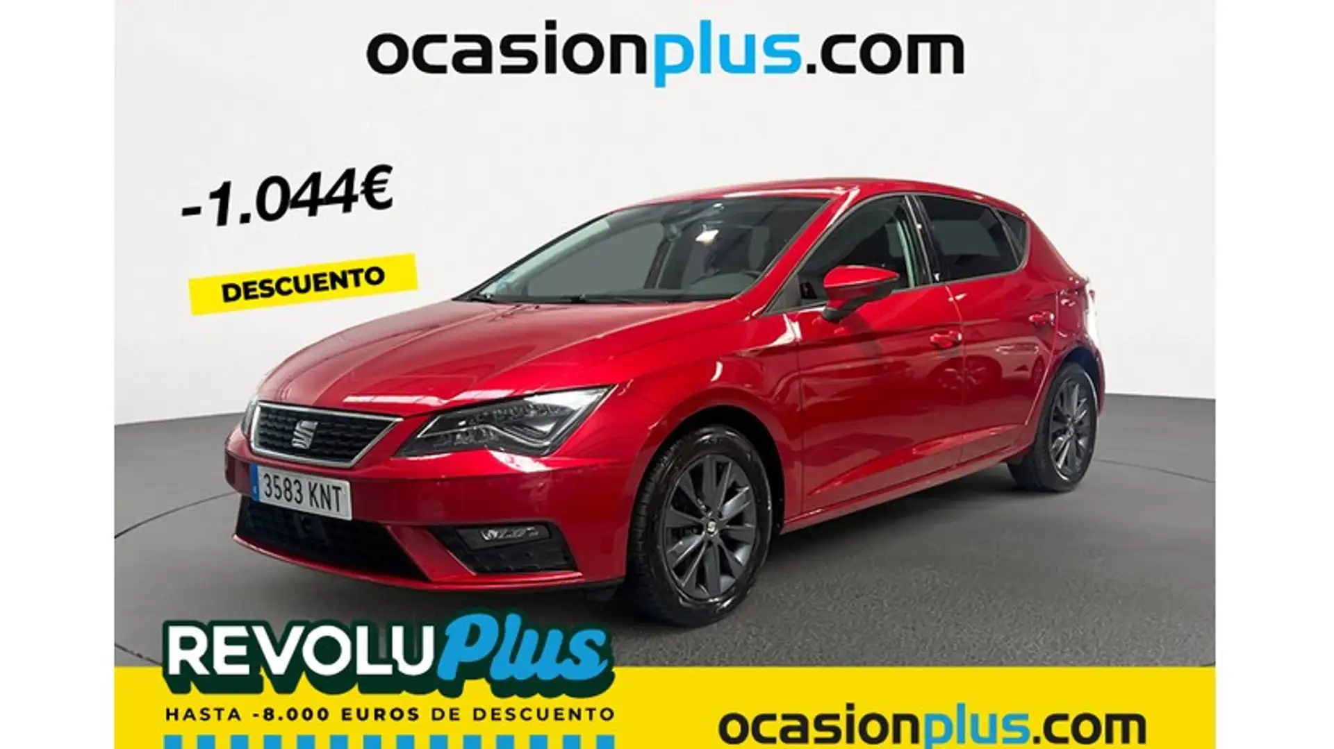 SEAT Leon 1.4 TGI GNC S&S Style DSG 110 Červená - 1
