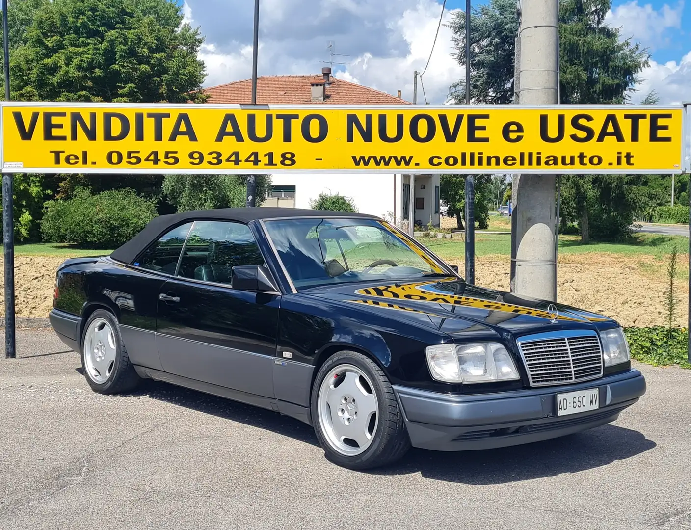 Mercedes-Benz E 200 Cabrio Sportline136 CV Automatica Negro - 1