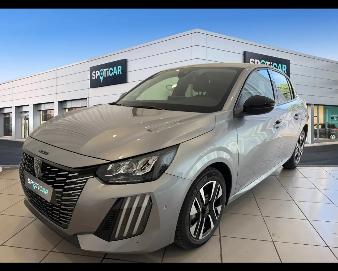 Peugeot 208 1.2 PureTech Allure Gris - 1