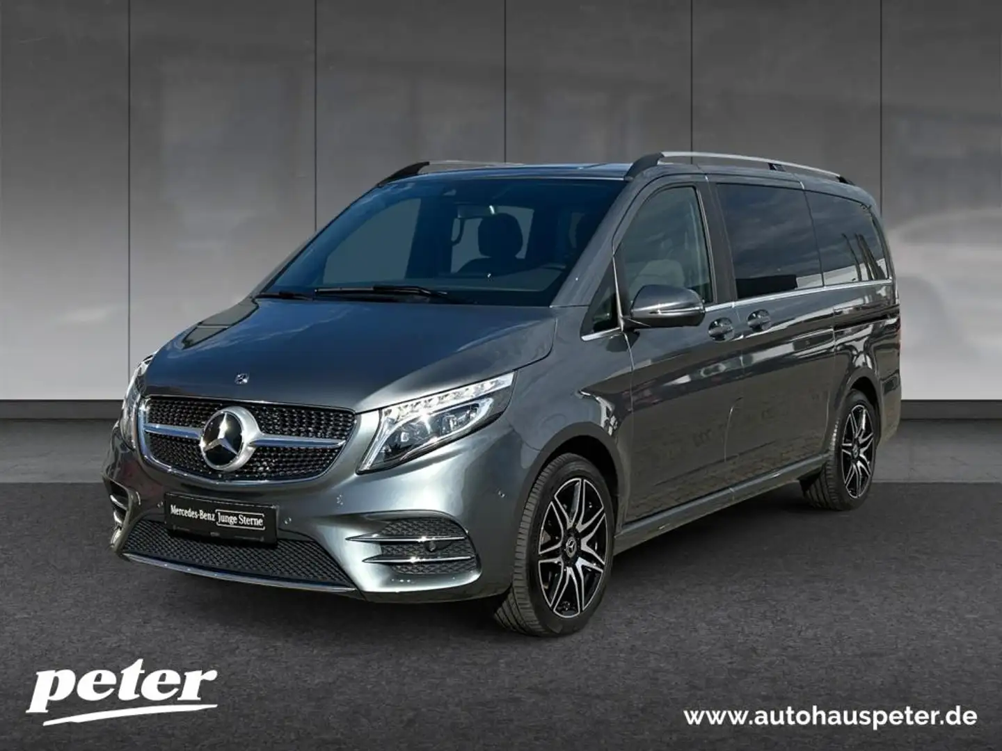 Mercedes-Benz V 300 d 4MATIC AVANTGARDE EDITION AMG STHZG+DISTR Gris - 1