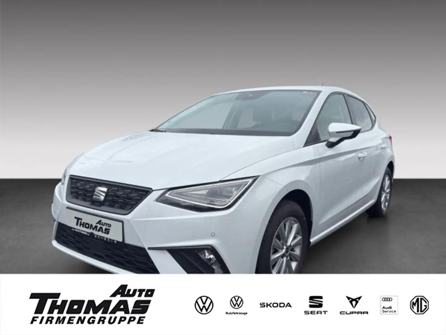 SEAT Ibiza 1,0 6-Gang TSI Style Klima SHZ Weiß - 1