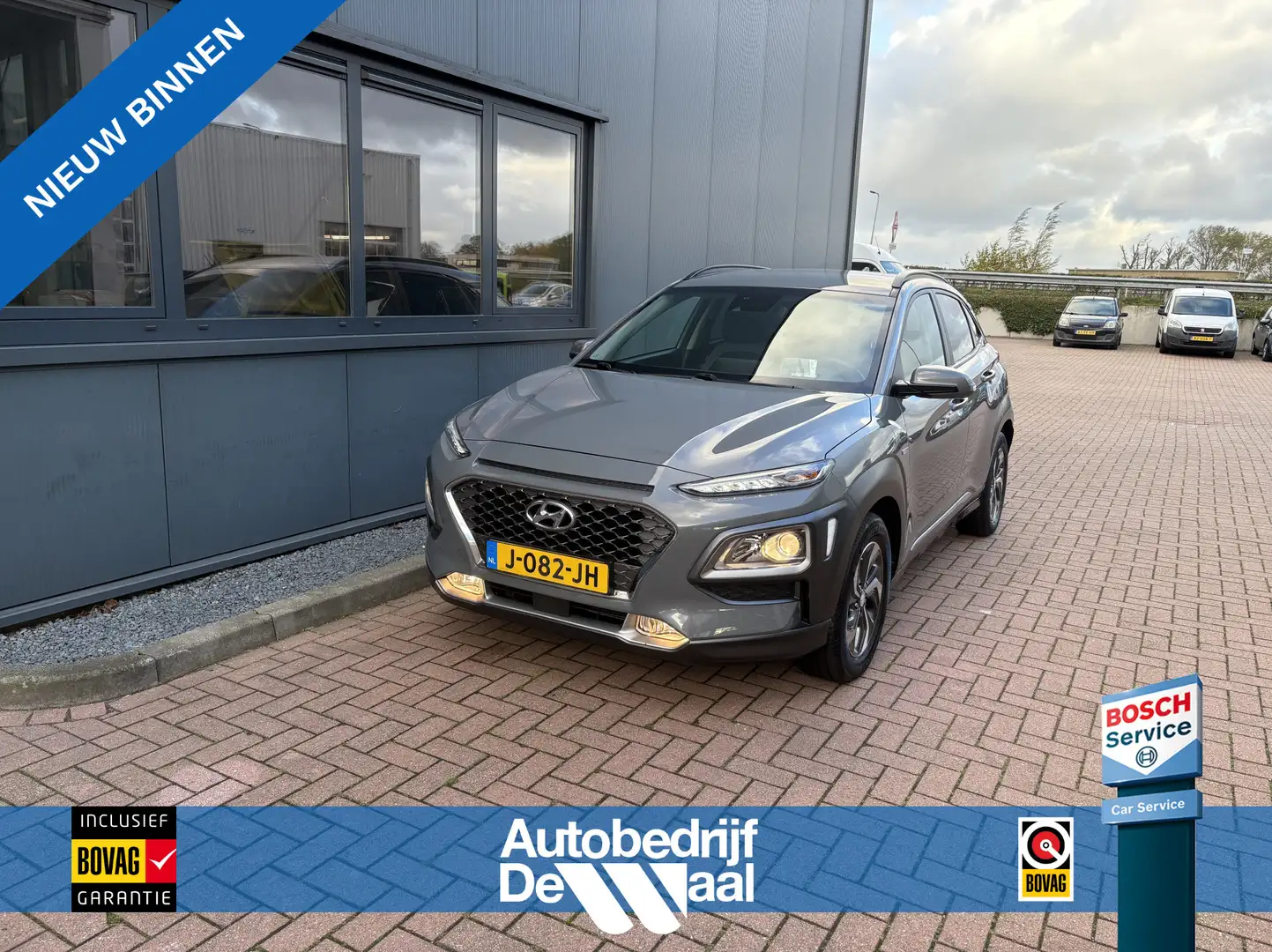 Hyundai KONA 1.6 GDi HEV Fashion Automaat CAMERA/HUD/DODEHOEK/K Gris - 1