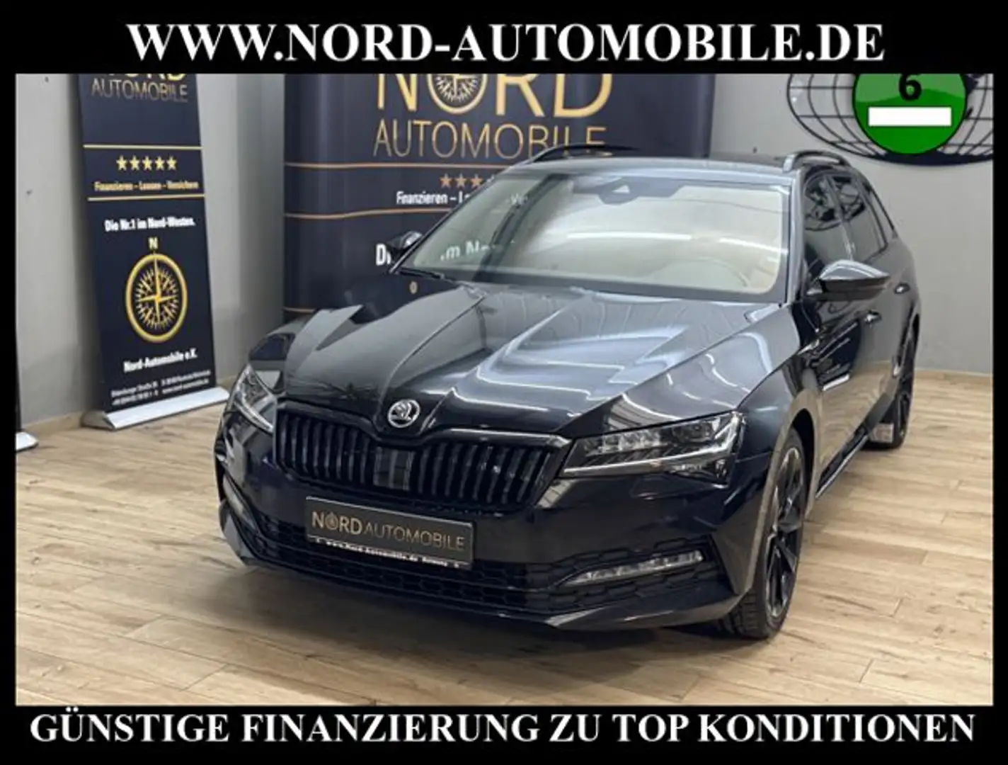 Skoda Superb Combi Sportline 2.0 TDI DSG Navi/LED/19/ Sportline Schwarz - 1