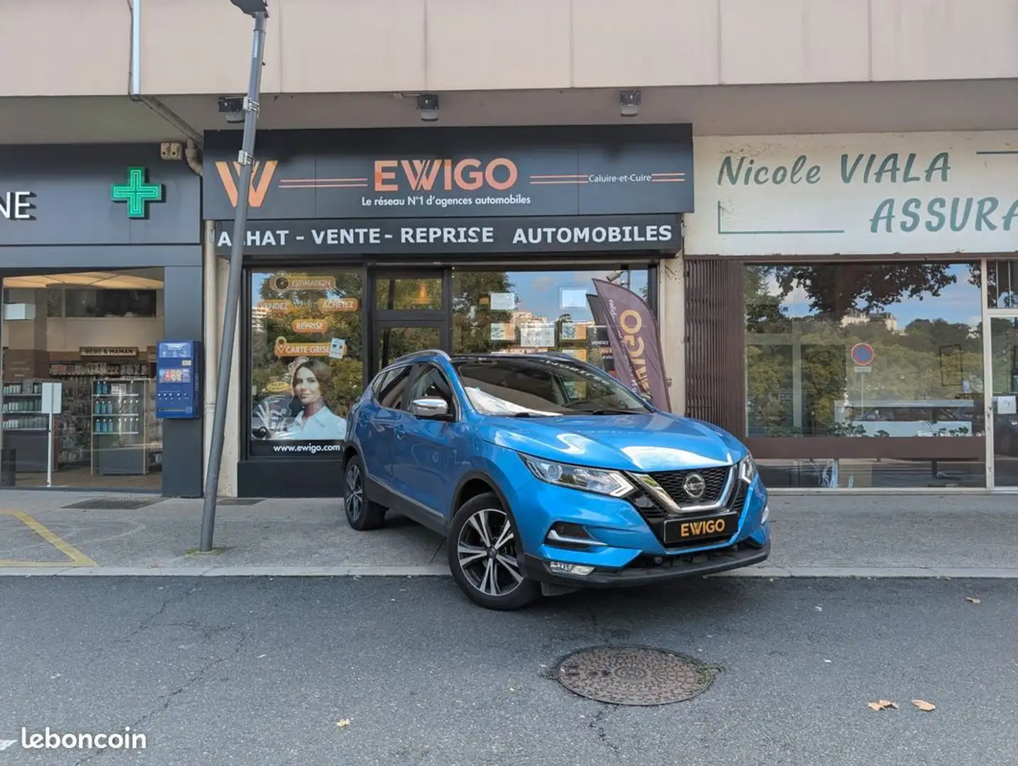 Nissan Qashqai ii (j11) 1.3 dig-t 140ch n-tec 2019 euro6-evap Bleu - 1