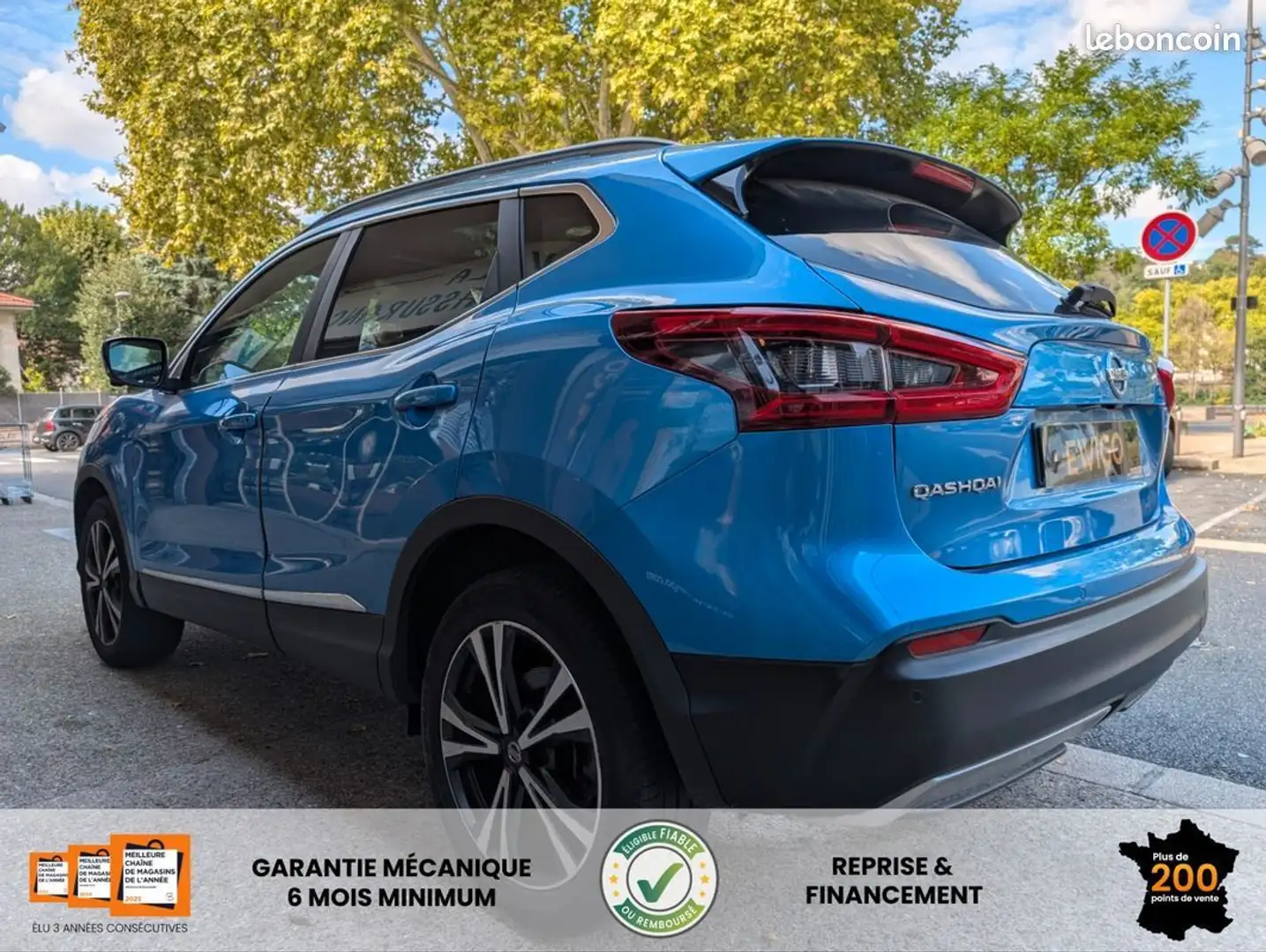 Nissan Qashqai ii (j11) 1.3 dig-t 140ch n-tec 2019 euro6-evap Bleu - 2