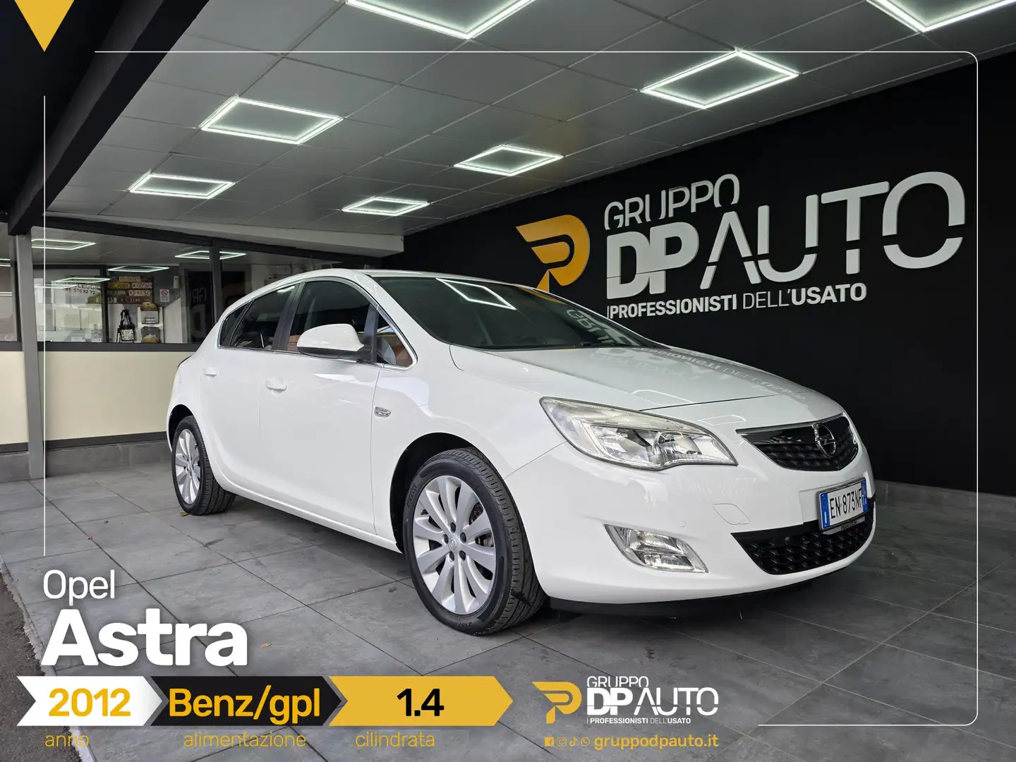 Opel Astra Astra 5p 1.4 t Cosmo Gpl-tech 140cv 5p Blanc - 1