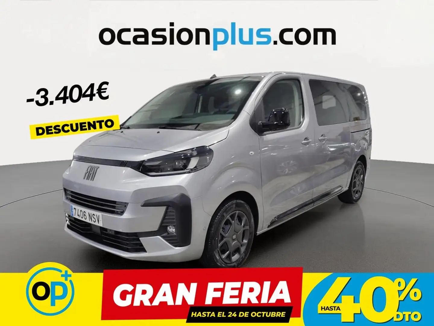 Fiat Ulysse M1 2.0.BlueHDI &S& Talla M Aut. 130KW Gris - 1