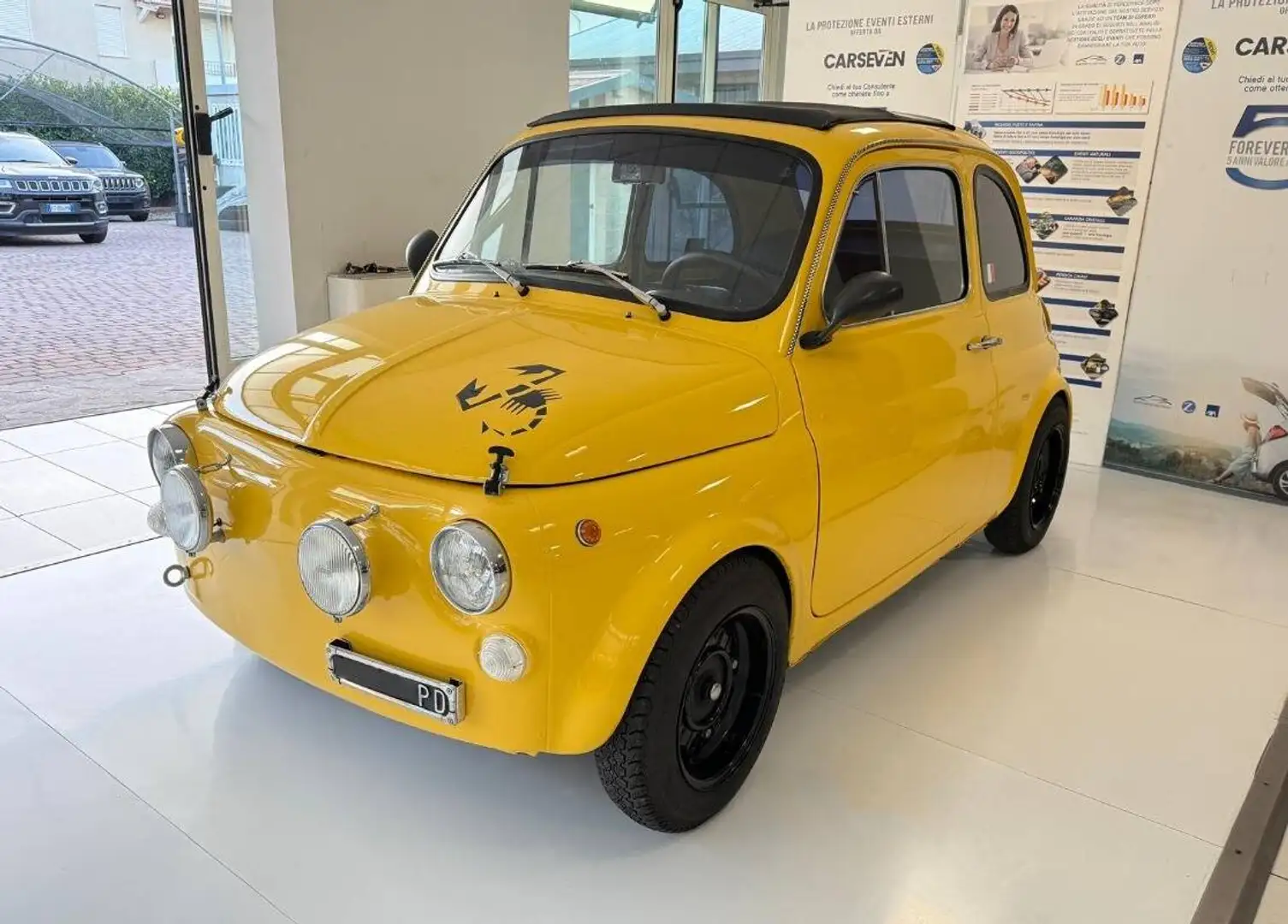 Fiat 500 L Jaune - 1