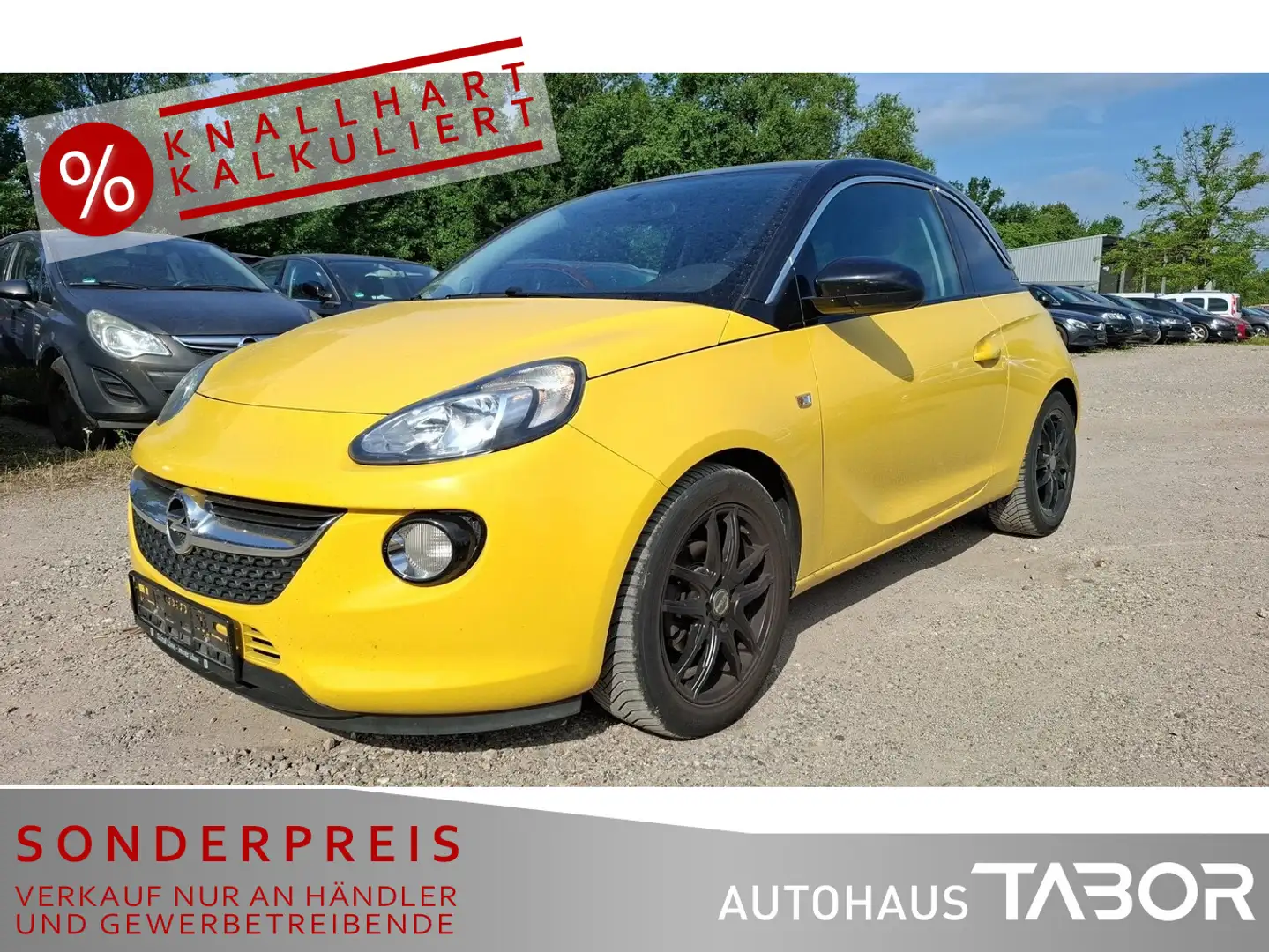 Opel Adam 1.0 Turbo Jam IntelliLink Klima LM GRA Gelb - 1