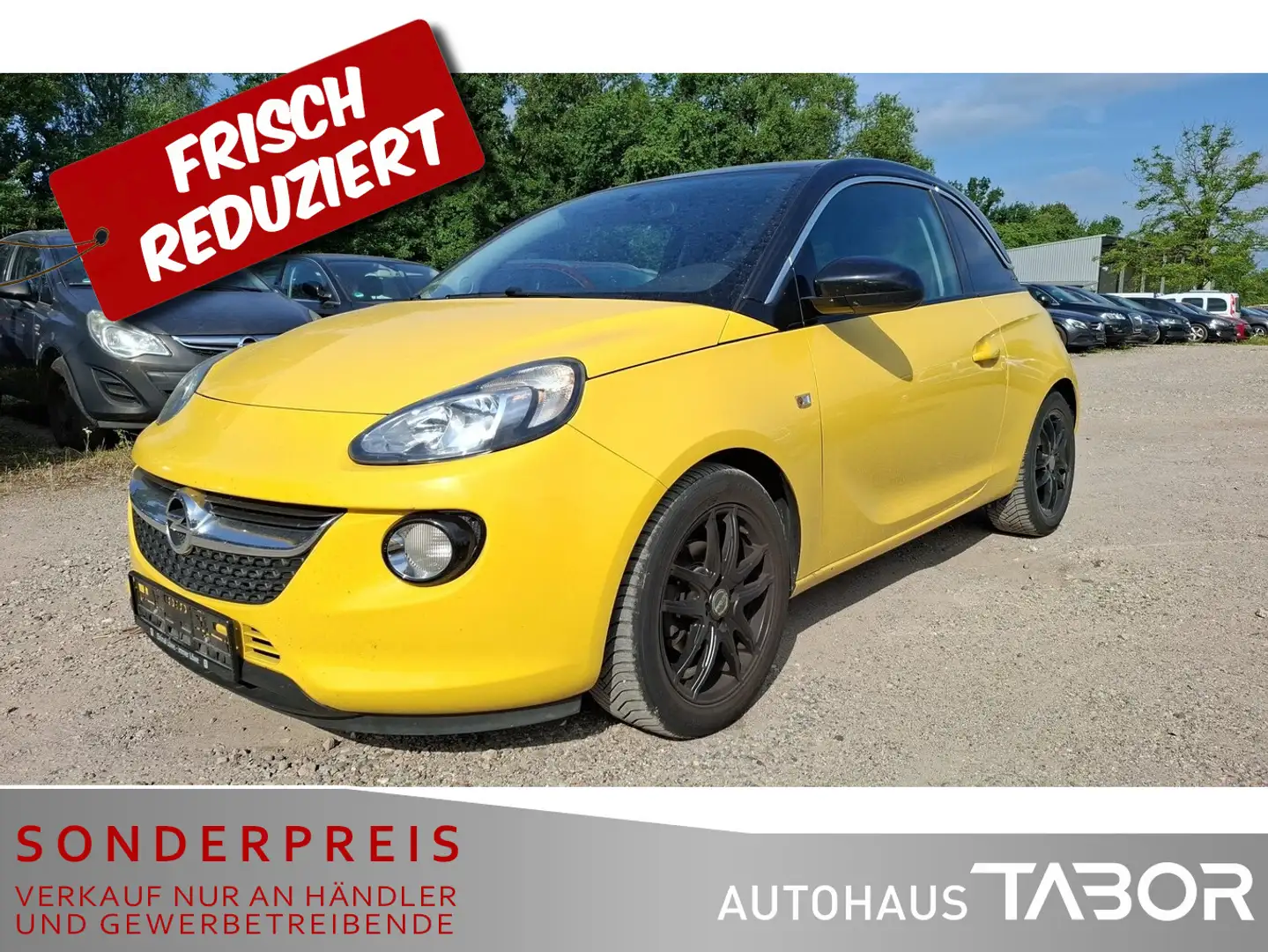Opel Adam 1.0 Turbo Jam IntelliLink Klima LM GRA Yellow - 2