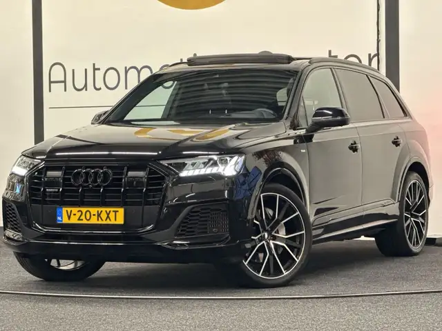 Audi Q7 55 TFSI quattro S line | GRIJS KENTEKEN | PANO | M