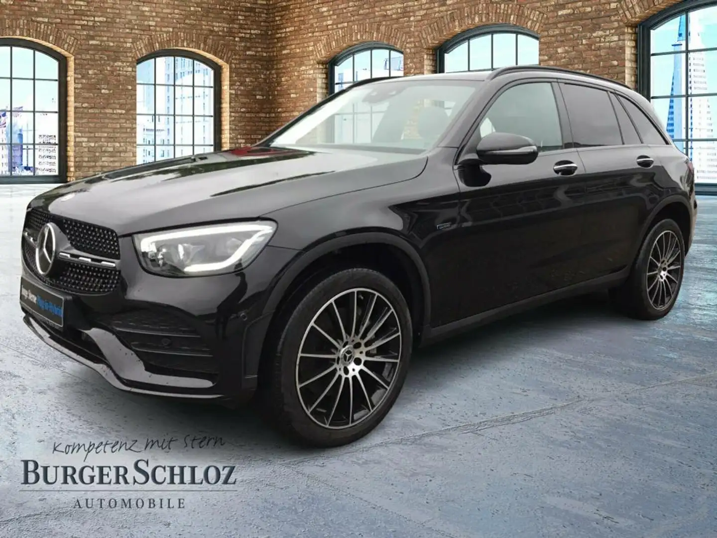 Mercedes-Benz GLC 300 de 4M AMG Pano Night ACC KeyLess 4xSHZ Noir - 1