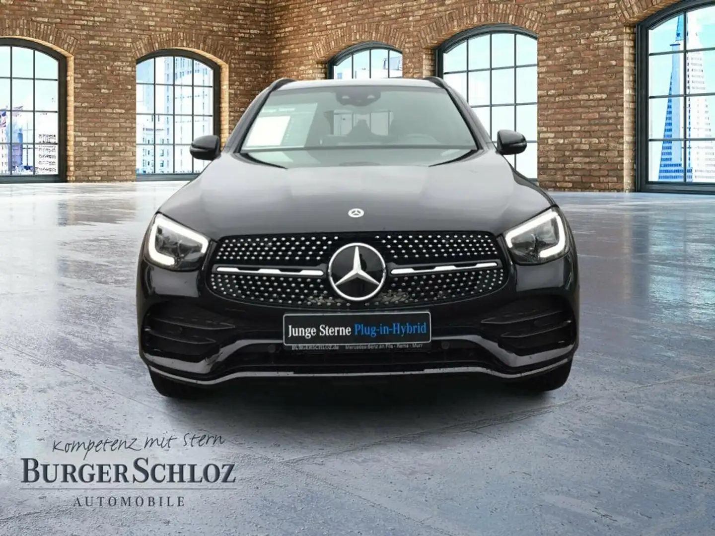Mercedes-Benz GLC 300 de 4M AMG Pano Night ACC KeyLess 4xSHZ Noir - 2