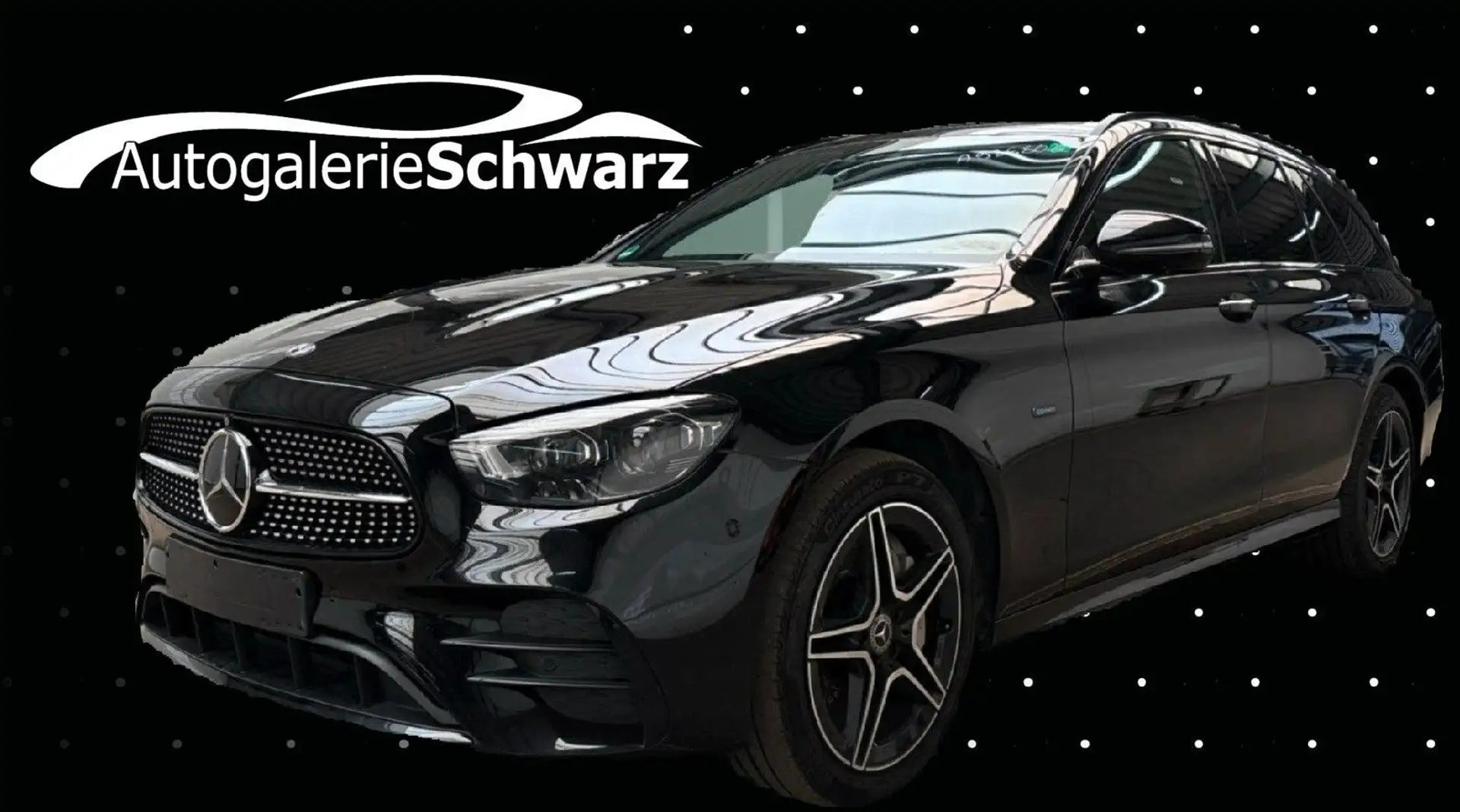 Mercedes-Benz E 300 de T 4M 9G AMG NIGHT DIST+HUD 360°BURM PANO Noir - 1
