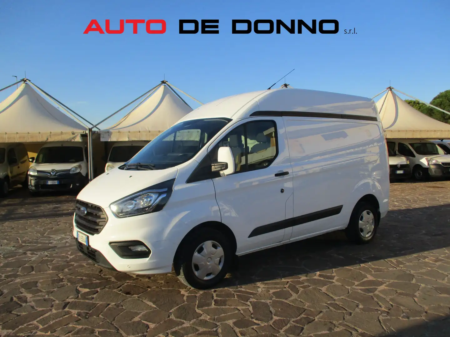 Ford Transit Custom 2.0 TDCI 130CV L1H2 TETTO ALTO Bianco - 1