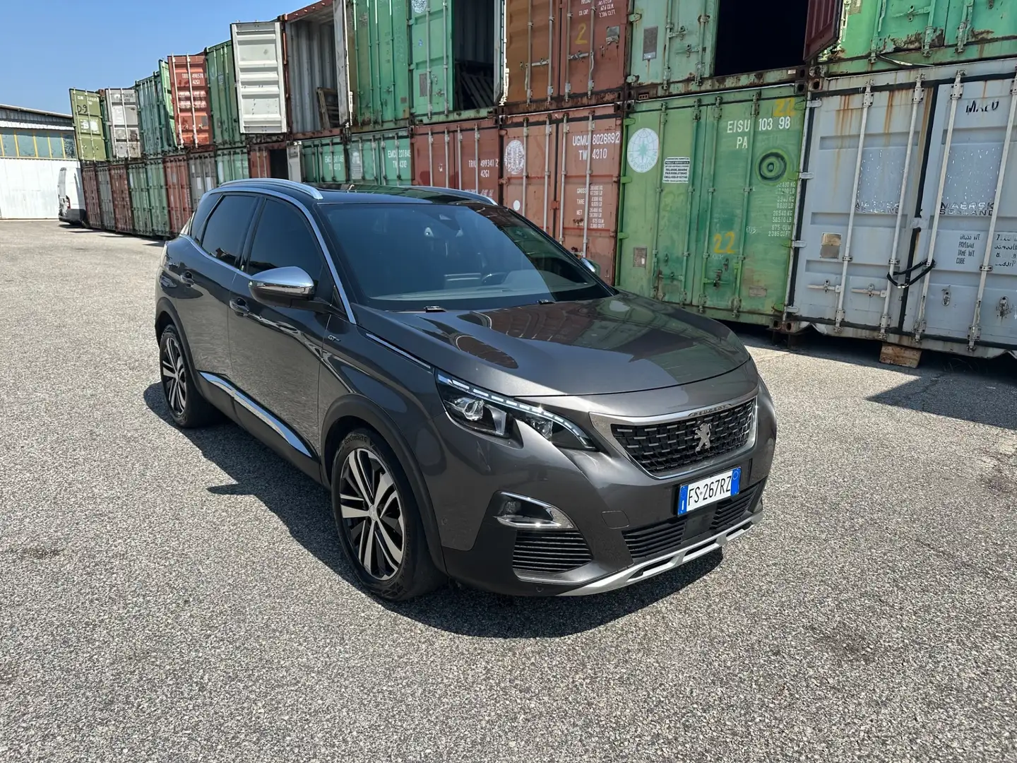 Peugeot 3008 BlueHDi 130 S&S GT Line TETTO AITOM Grigio - 1