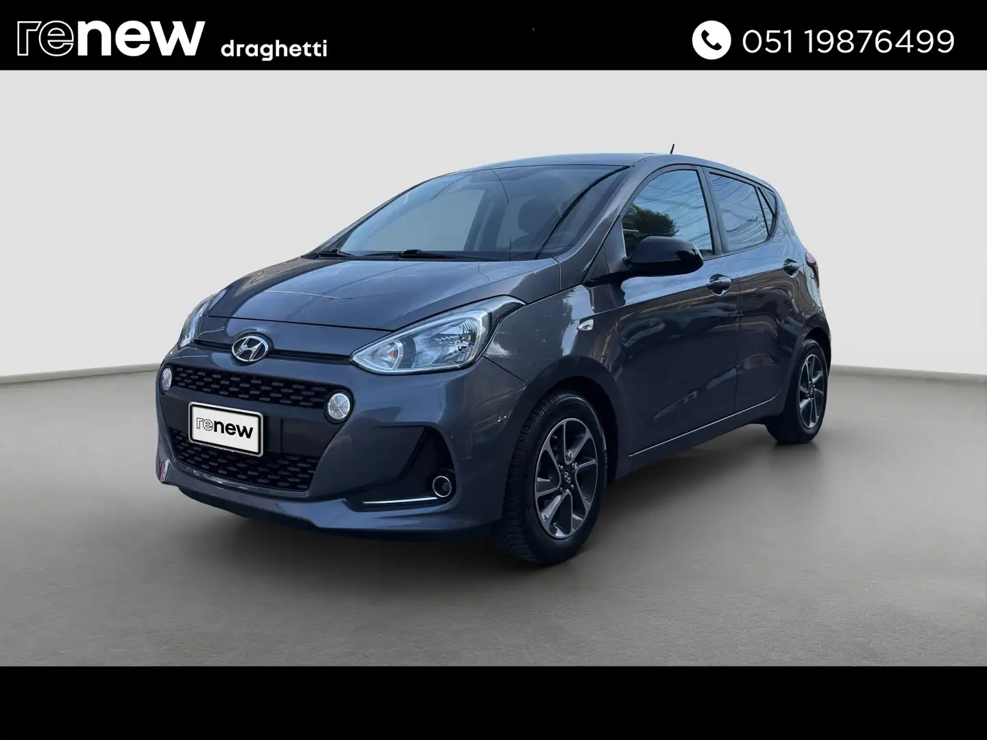Hyundai i10 i10 1.0 Connectline econext Gpl Grijs - 1