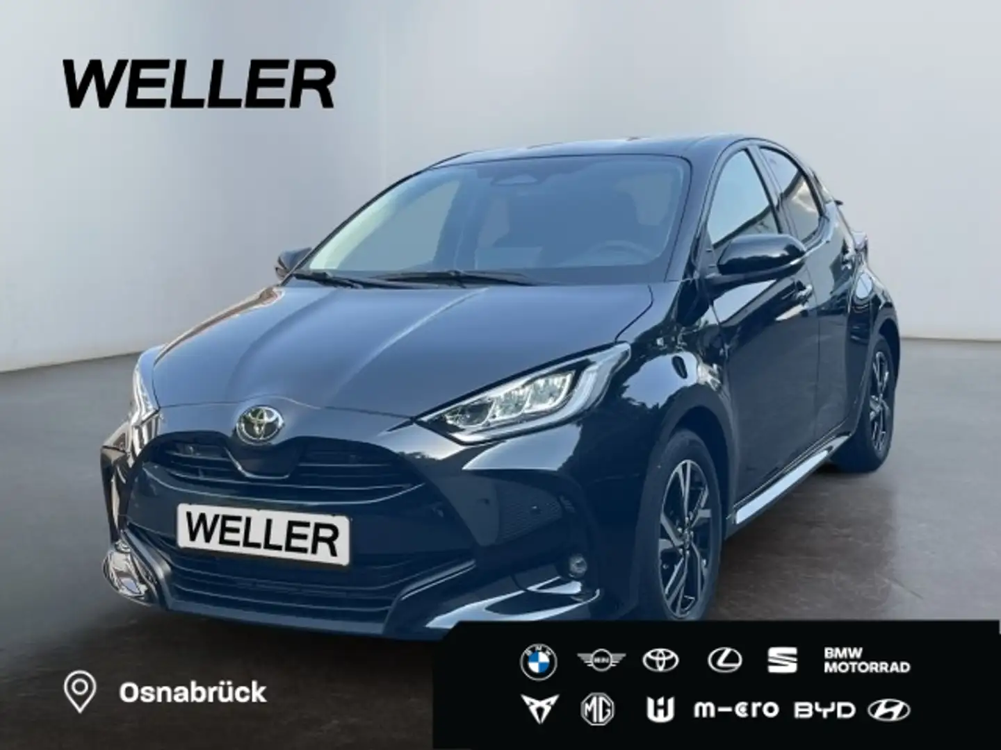 Toyota Yaris Hybrid Teamplayer Comfort Automatik Schwarz - 1