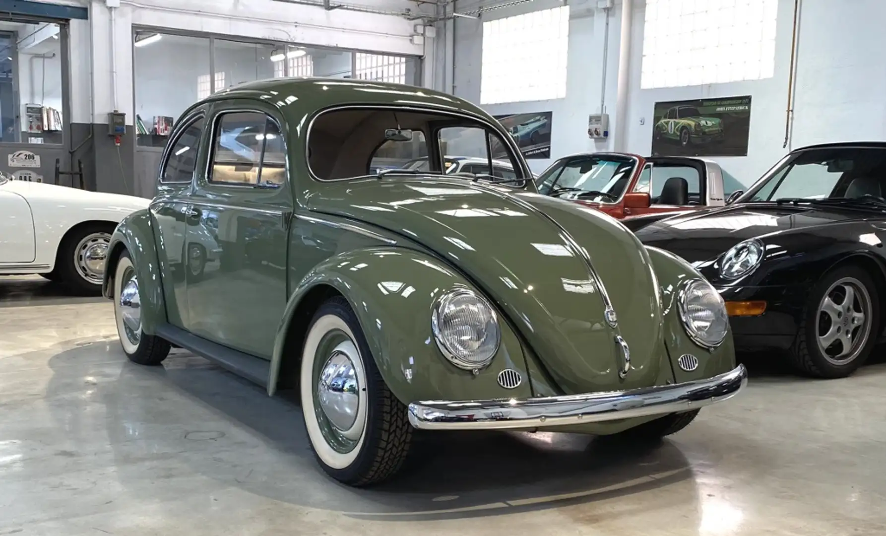 Volkswagen Escarabajo (Oval) Std. Verde - 1