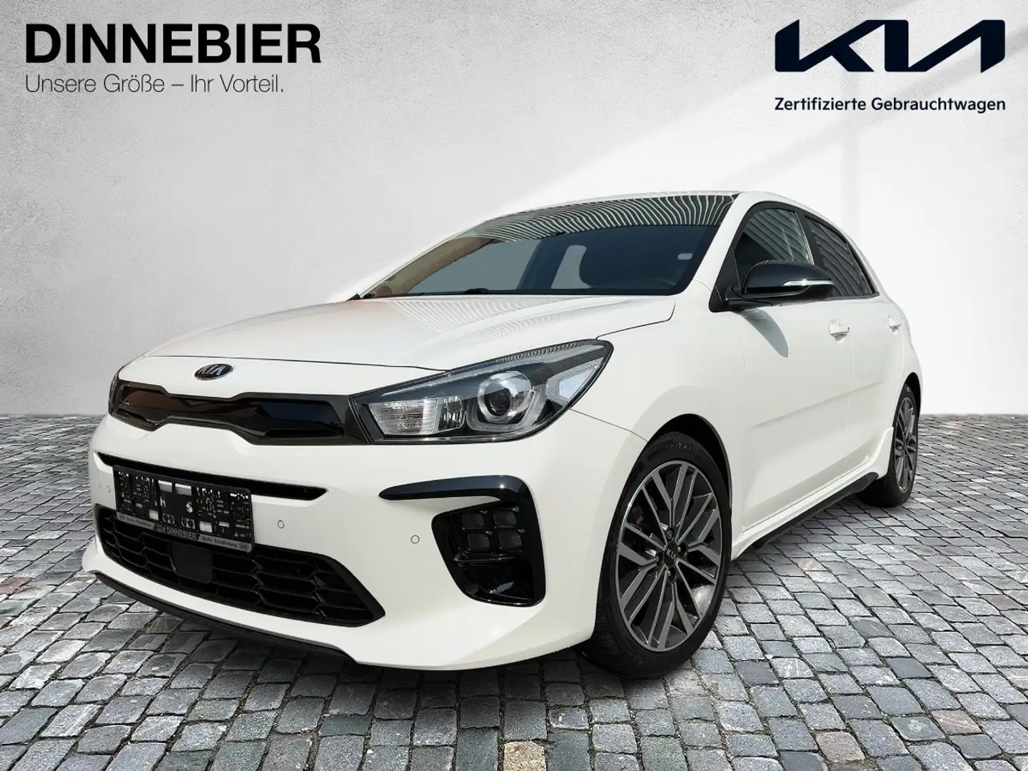 Kia Rio 1.0T 120 48V DCT GTL NAVI TECH GD ACC FLA SpurW LM Blanc - 2