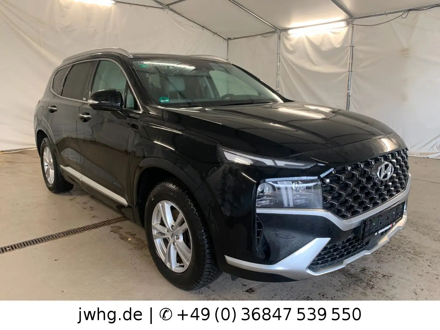 Hyundai SANTA FE Signature Hybrid 4WD LED HeadUp PanoKam Schwarz - 2