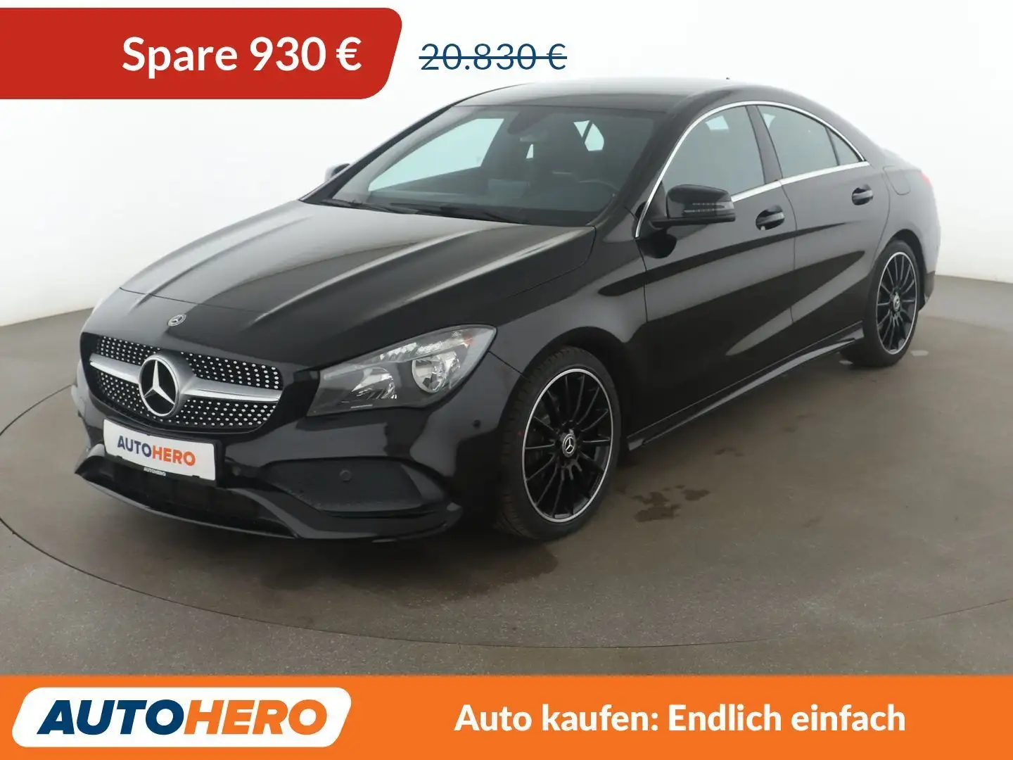 Mercedes-Benz CLA 200 AMG Line*NAVI*PDC*SHZ*TEMPO*KLIMA*GARANTIE* Schwarz - 1