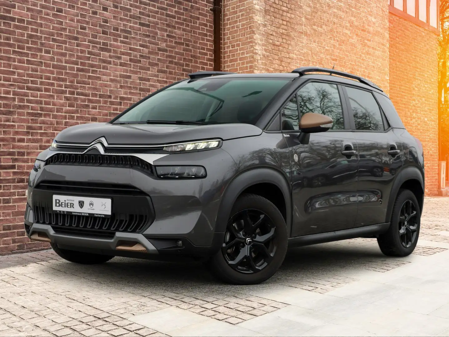 Citroen C3 Aircross C-Series 130PS EAT6 PDC/Klima Grau - 2