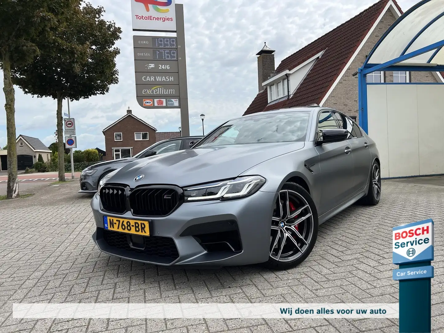 BMW M5 Competition 625PK / Schuif-kantel / Head-up / Bowe Grijs - 1