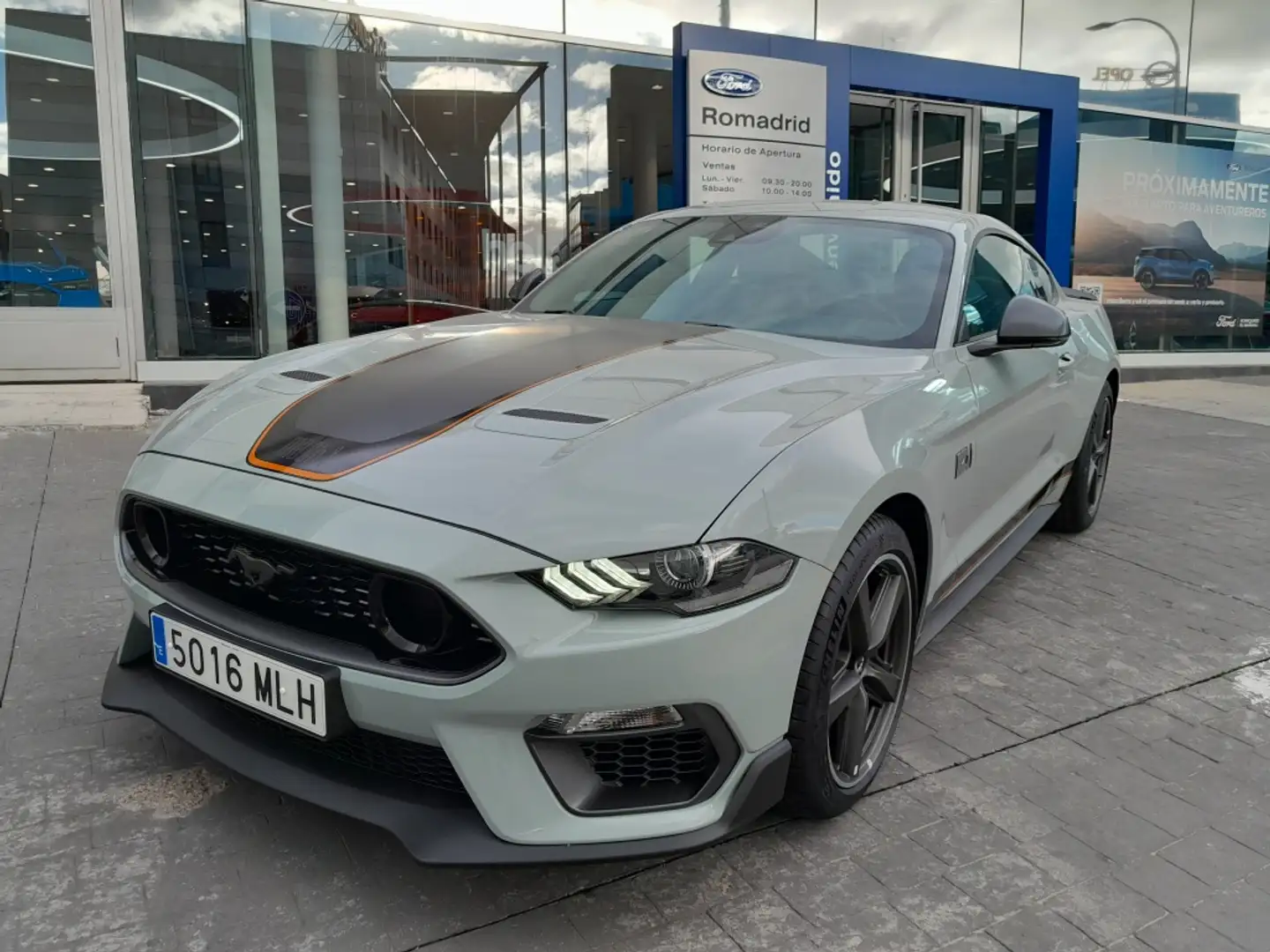 Ford Mustang Fastback 5.0 Ti-VCT Mach I Aut. Szary - 1