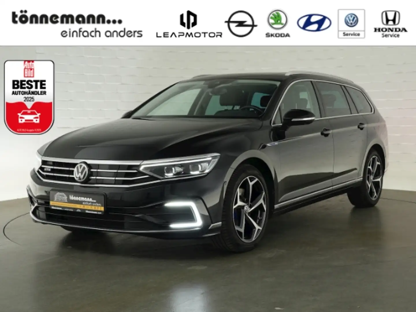 Volkswagen Passat Variant iV GTE DSG+AHK+NAVI+PANORAMADACH+SITZ/-LENKRADHEIZ Schwarz - 1