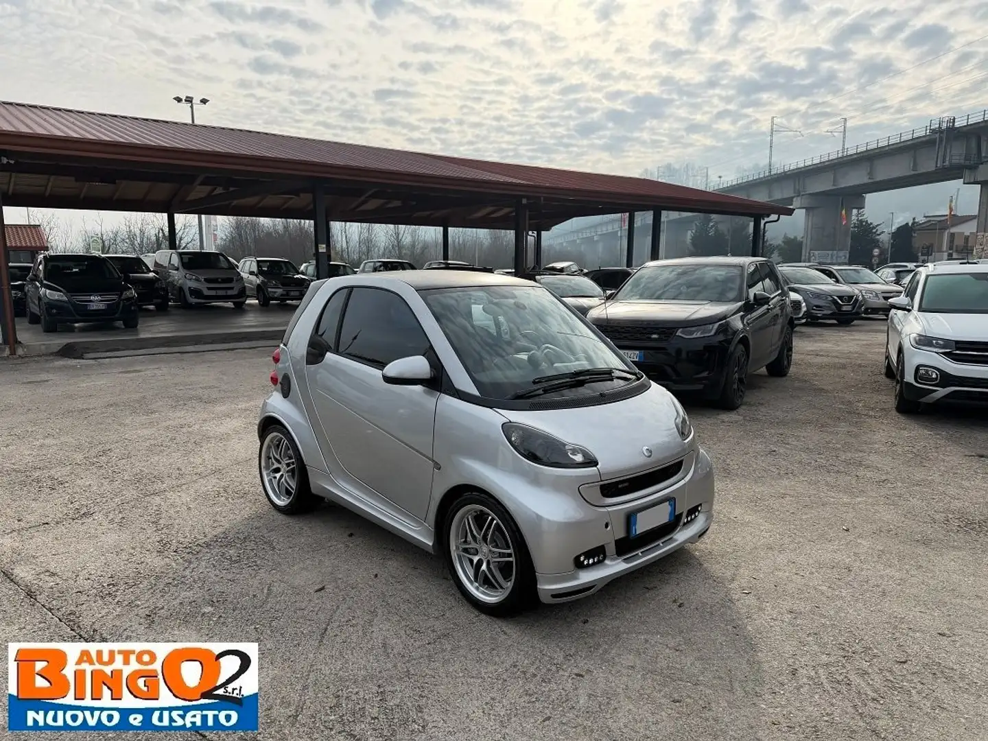 smart forTwo Fortwo 1.0 Brabus Xclusive 102cv Argent - 2