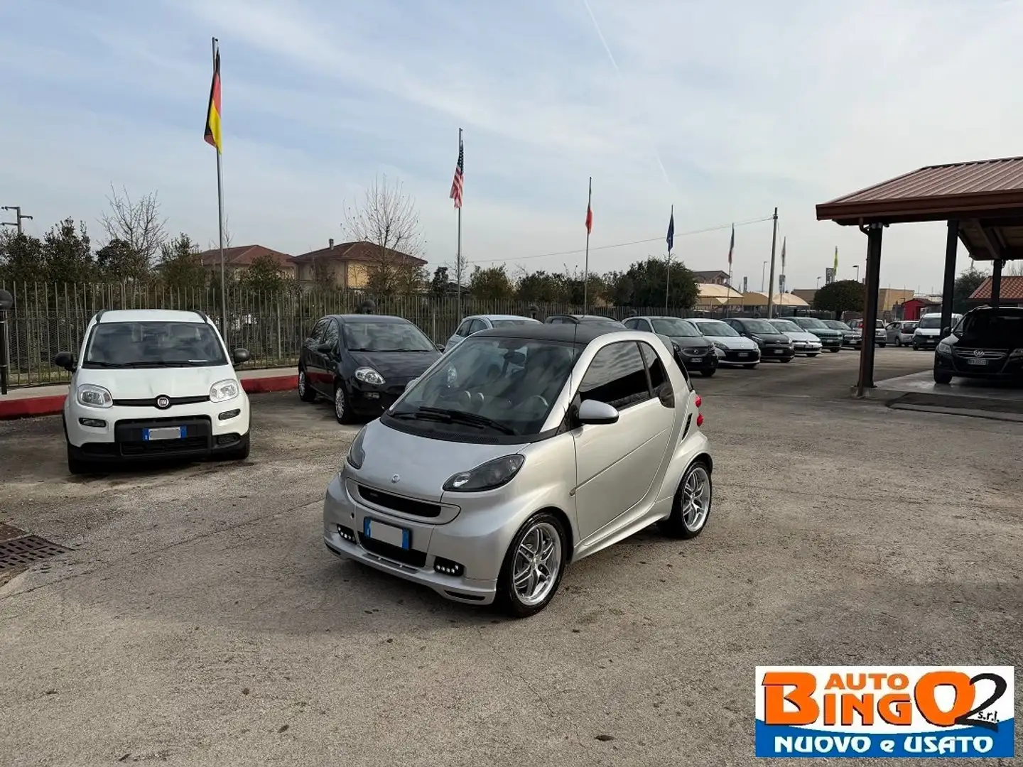 smart forTwo Fortwo 1.0 Brabus Xclusive 102cv Argent - 1