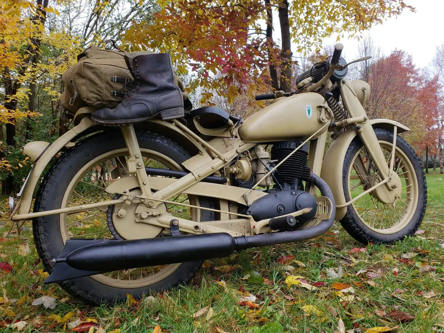 DKW NZ 350 -Militär Gelb - 2