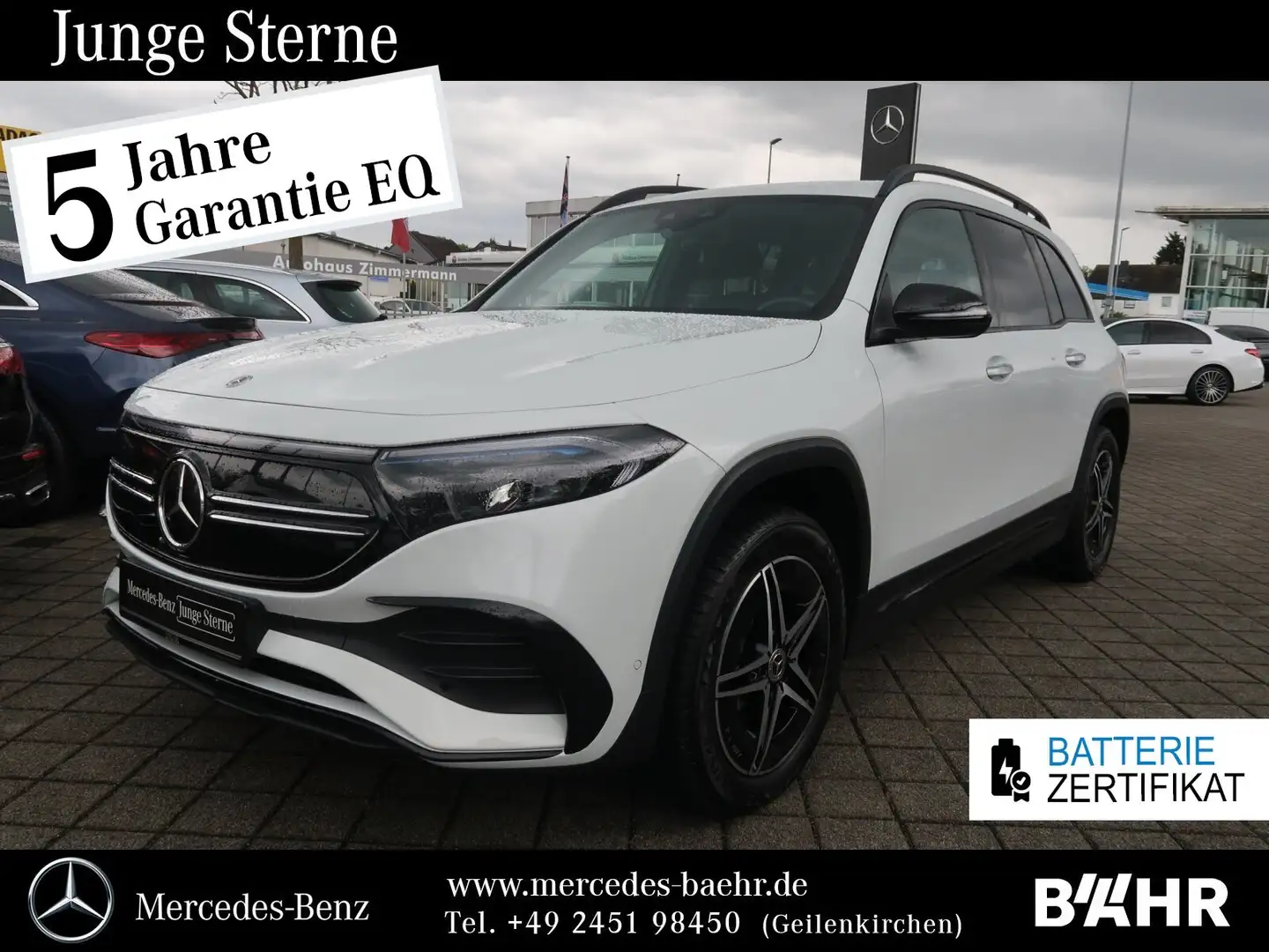 Mercedes-Benz EQB 250 EQB 250 AMG+Night/"Flex-Bonus" - 2.400 Euro/18" Bílá - 1