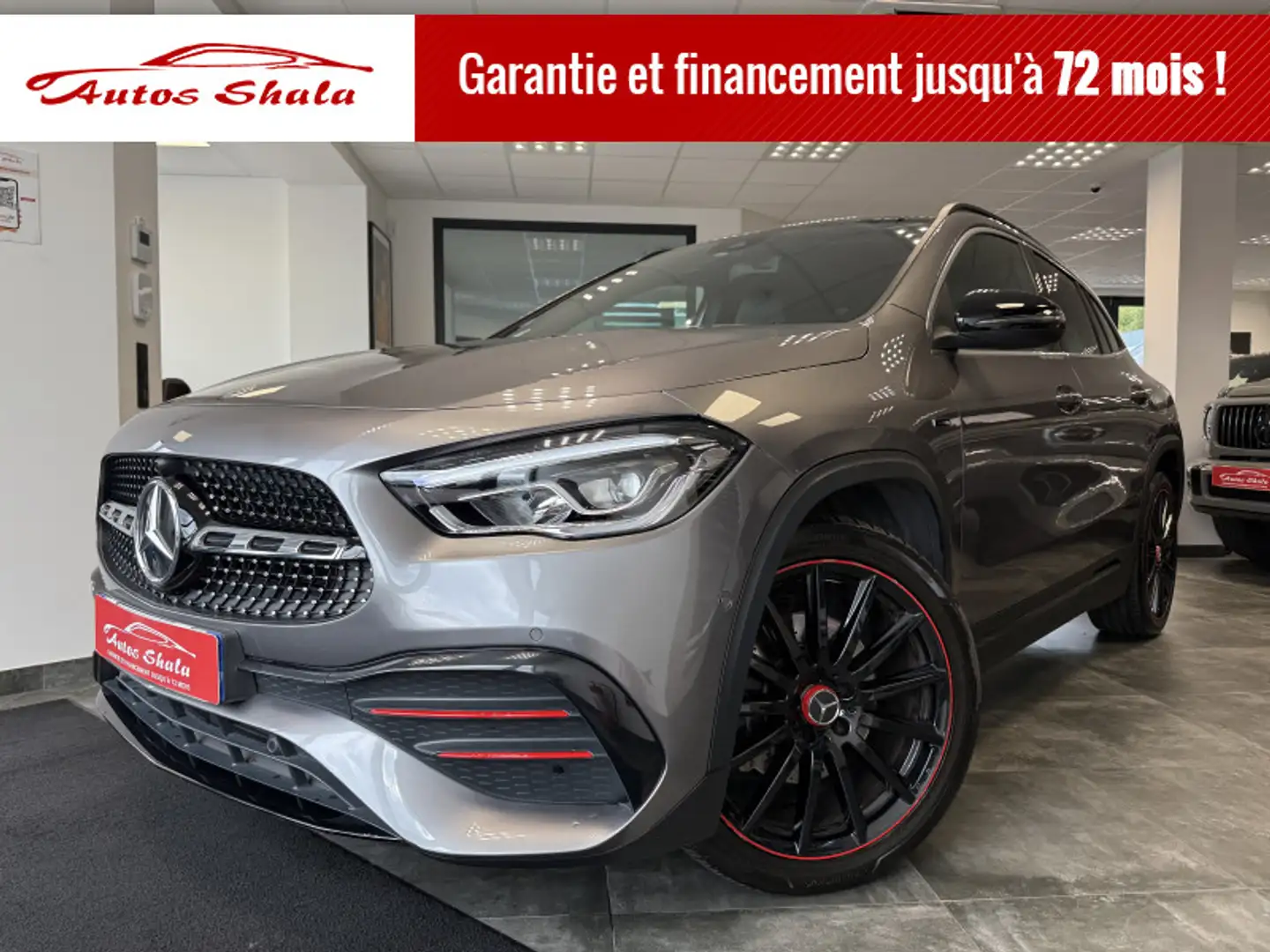 Mercedes-Benz GLA 250 250 E 160+102CH AMG LINE 8G-DCT Gris - 1