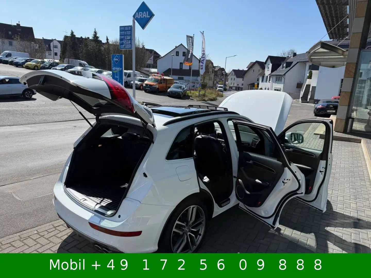 Audi SQ5 3.0 TDI q 4x4 Bi-Xenon Kamera Pano B&O AHK Weiß - 2