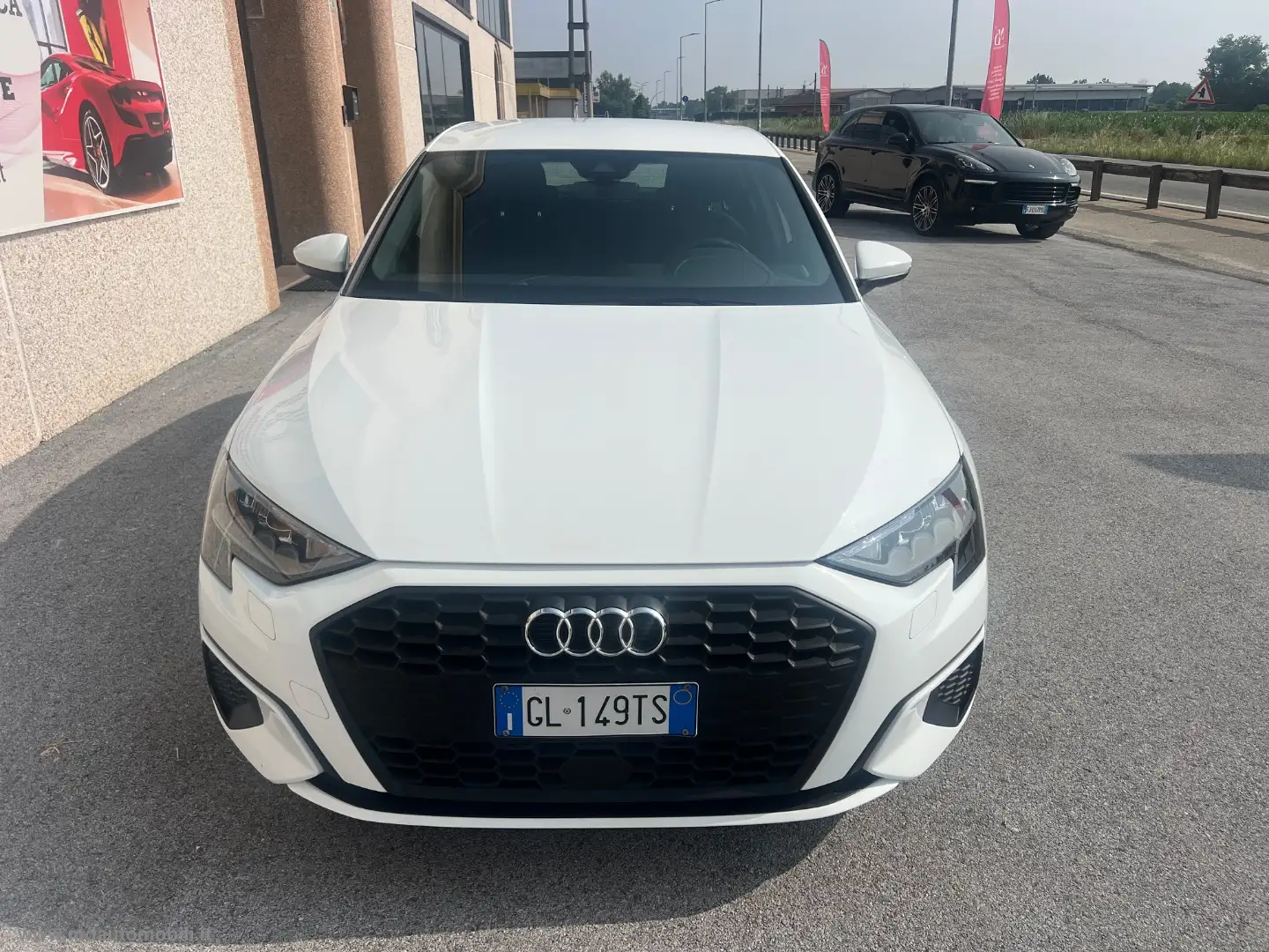 Audi A3 SPB 30 TFSI Business SOLO KM.38000 RETROCAMERA UFF Bianco - 2