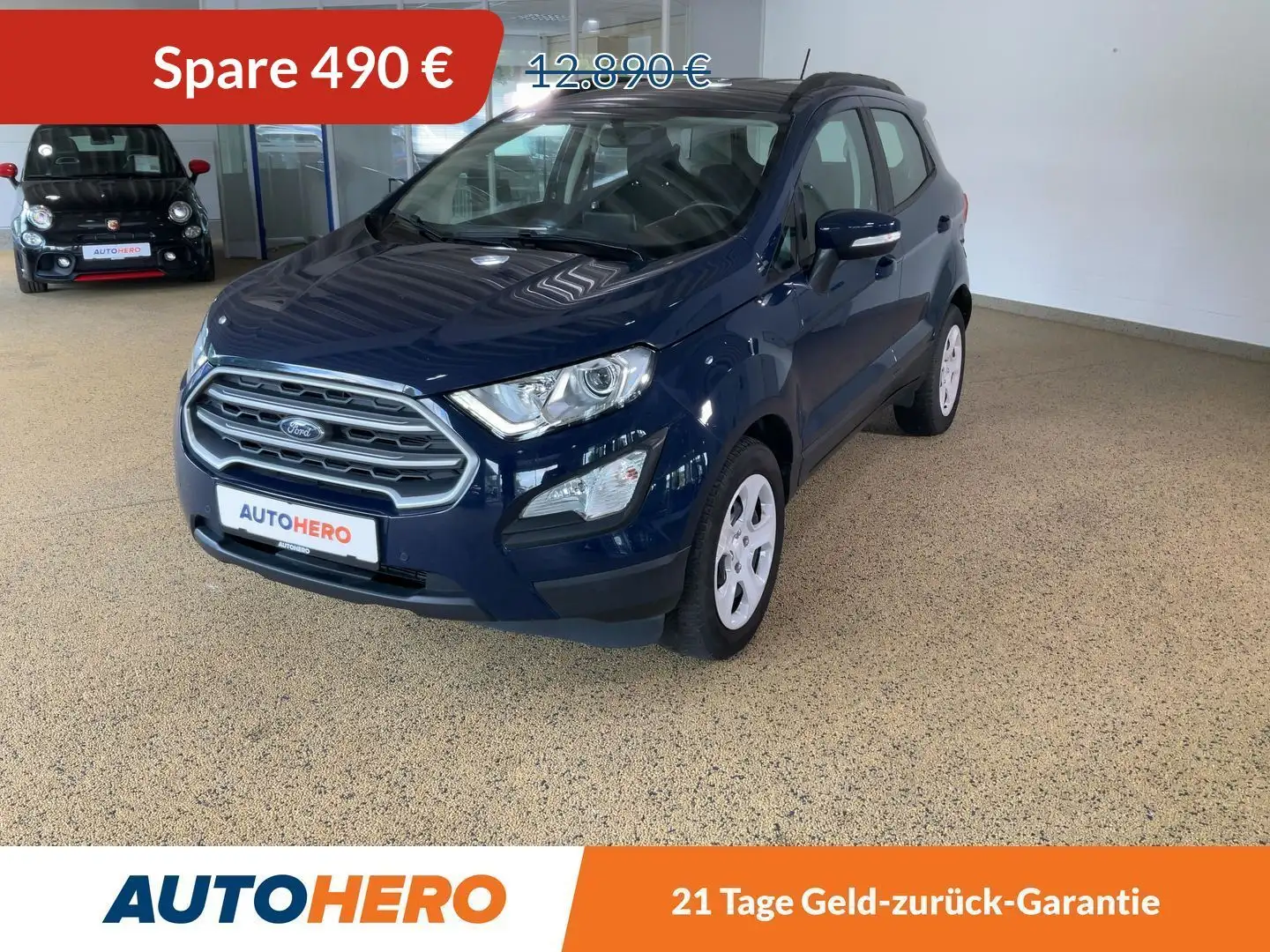 Ford EcoSport 1.0 EcoBoost Cool&Connect*NAVI*PDC*SHZ*KLIMA*TEMPO Bleu - 1