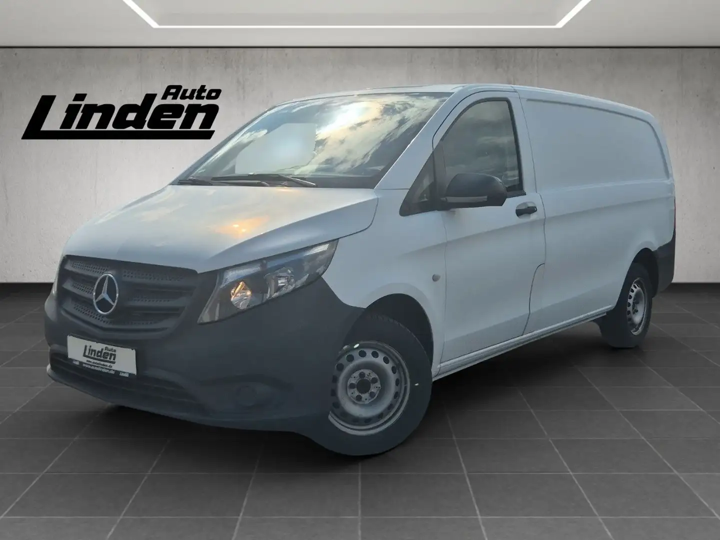 Mercedes-Benz Vito Kasten 116CDI Lang Carplay Klima AHK Blanc - 1