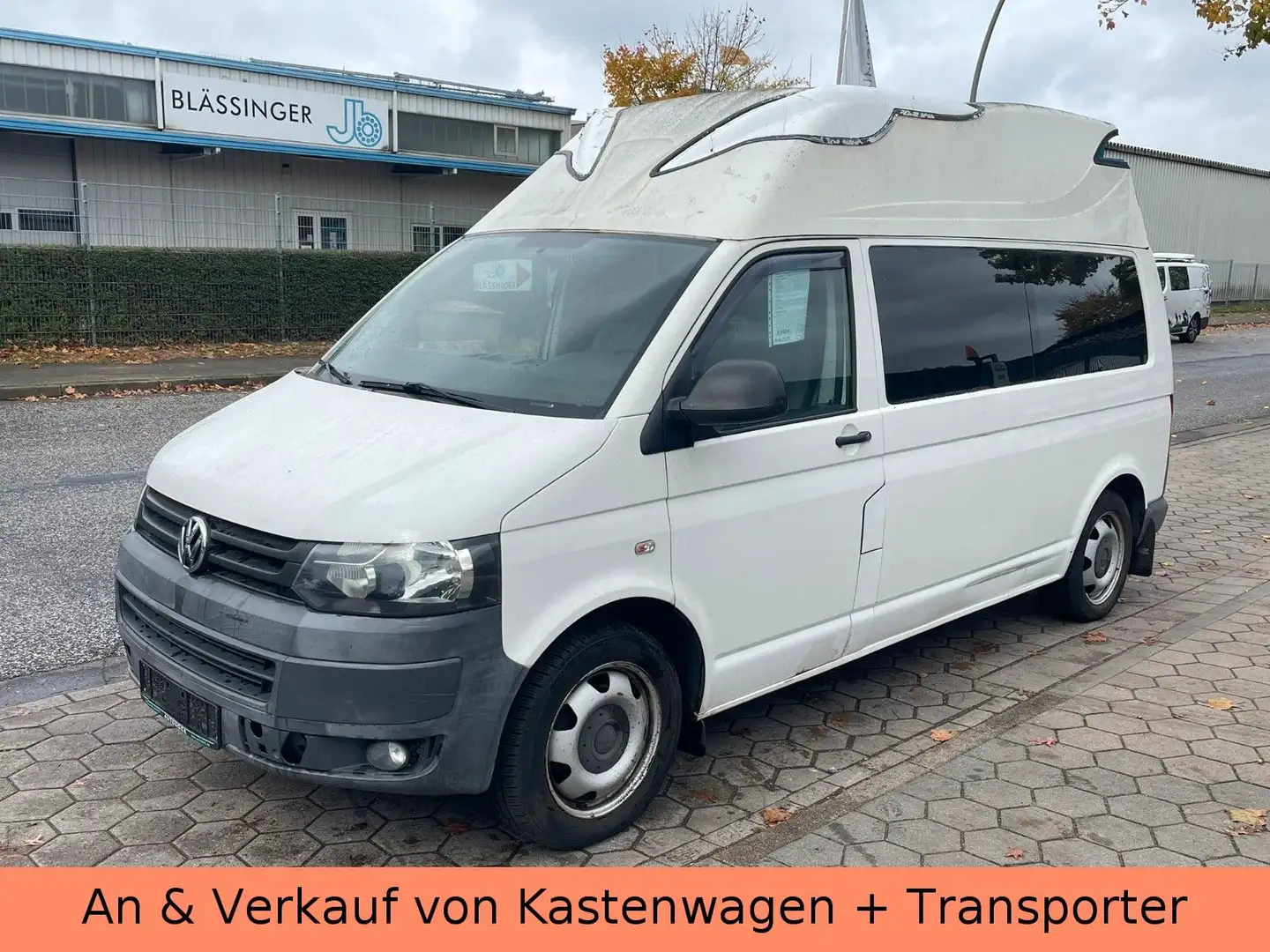 Volkswagen T5 Transporter Kasten Lang Hoch - Sanitätsfz. Weiß - 2