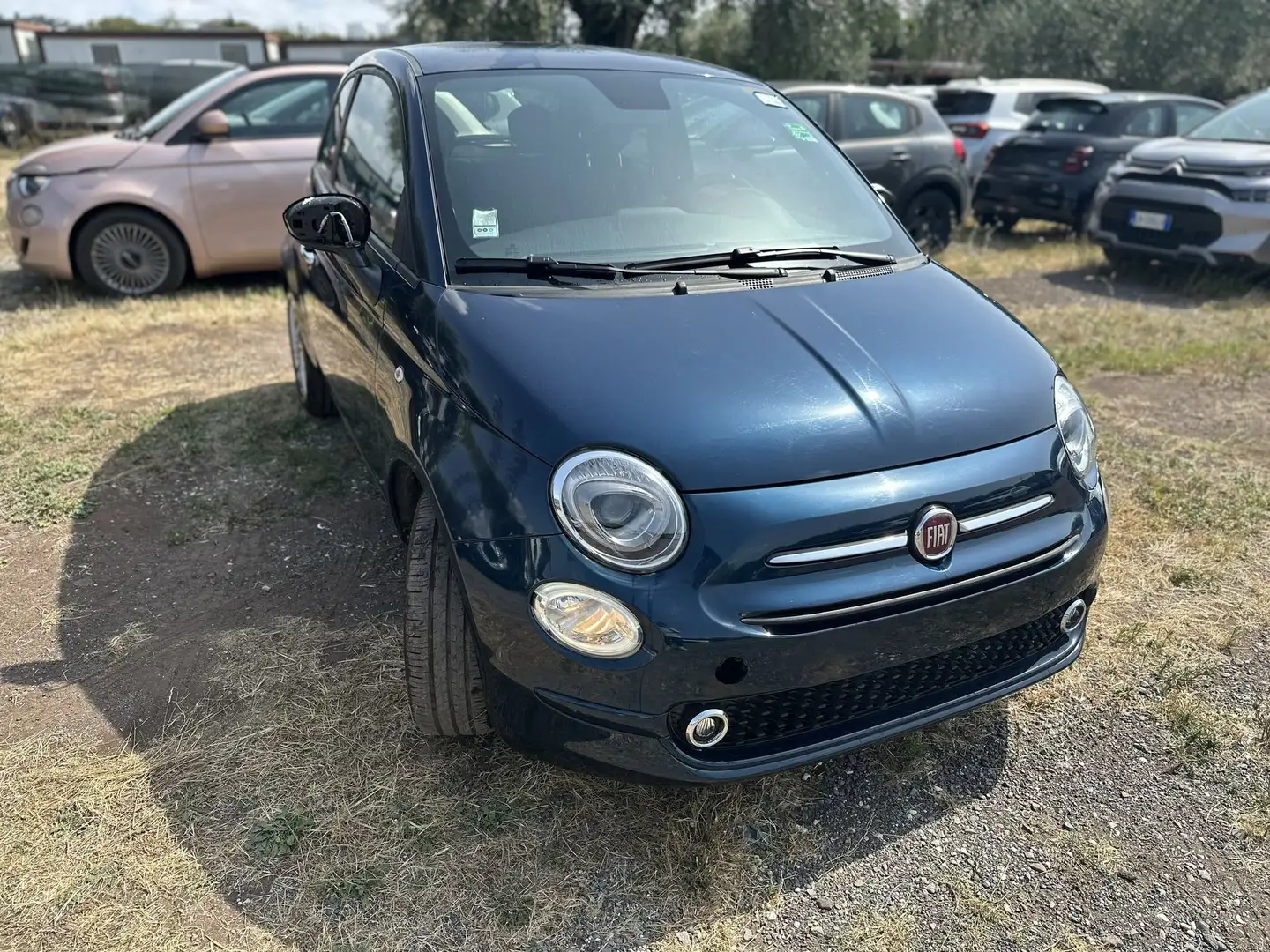 Fiat 500 1.0 Hybrid Bleu - 1
